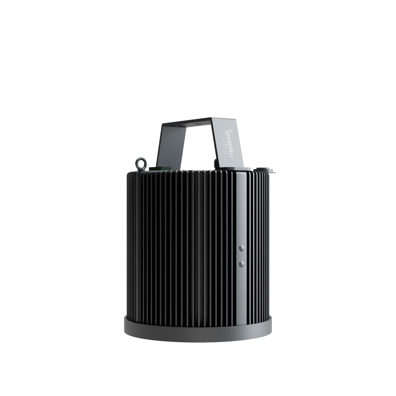 Blizzard Lighting Motif Risplendi 150 - 150W Full Color LED Pendant, space gray with 1 bracket