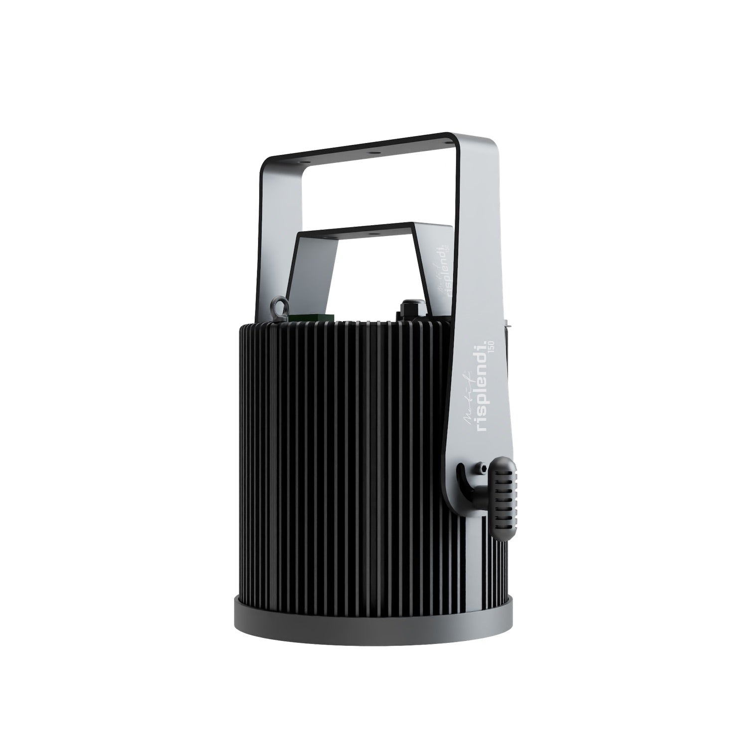 Blizzard Lighting Motif Risplendi 150 - 150W Full Color LED Pendant, space gray with 2 brackets