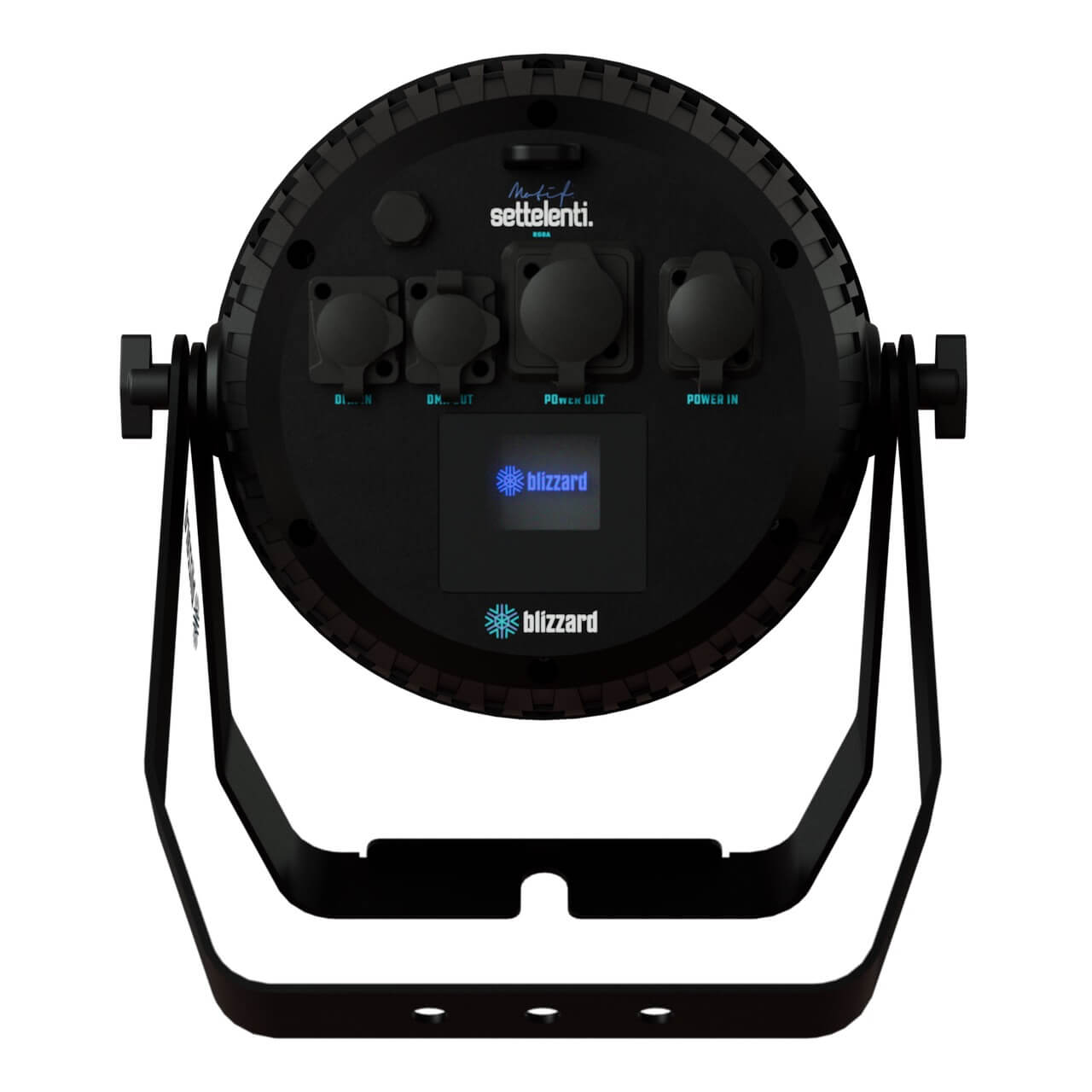 Blizzard Lighting Motif Settelenti RGBA - LED Zoomable PAR + FX, rear