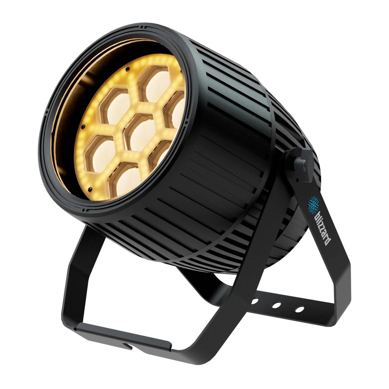 Blizzard Lighting Motif Settelenti CW+WW - LED Zoomable PAR + FX, angle
