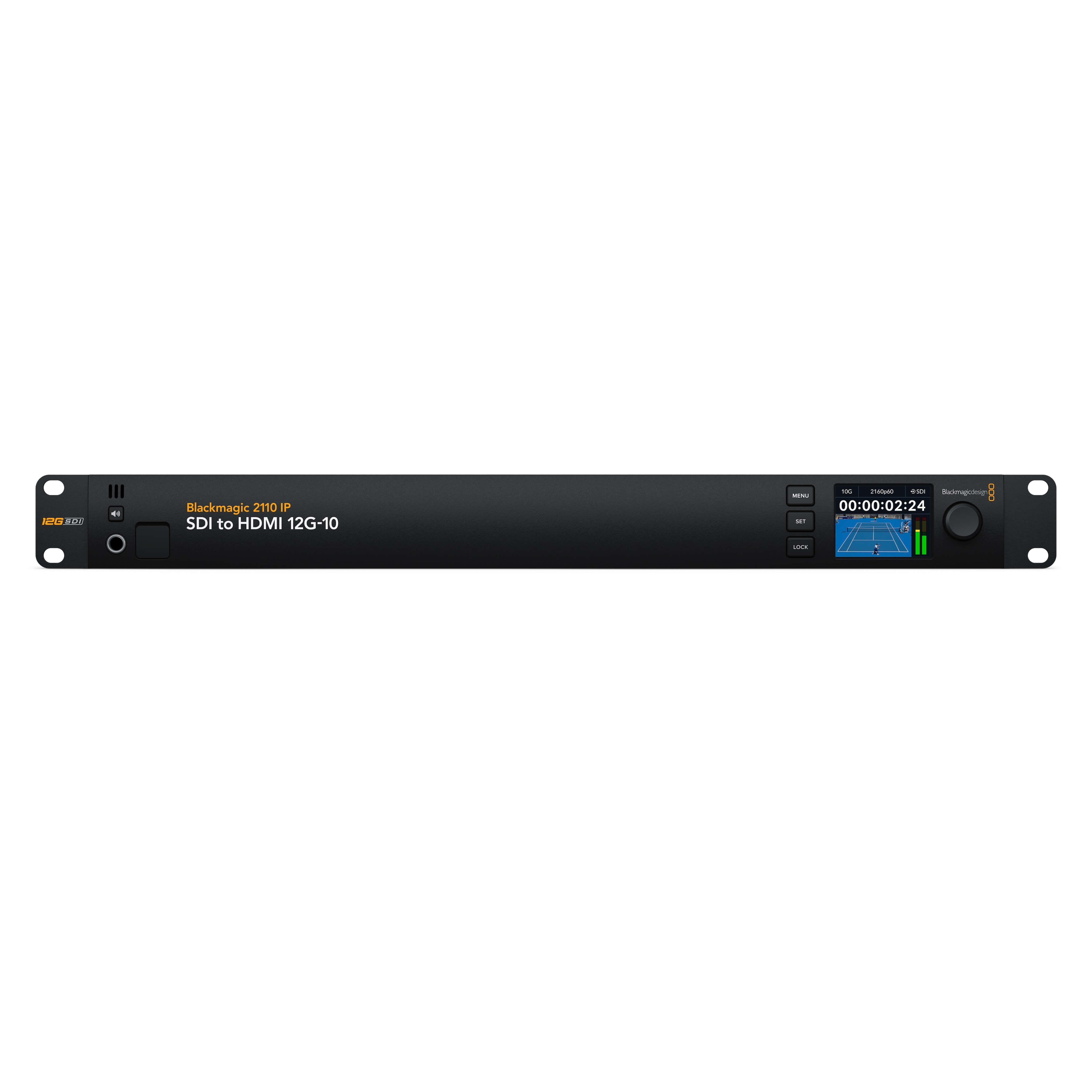 Blackmagic Design 2110 IP SDI to HDMI 12G-10 Converter, front