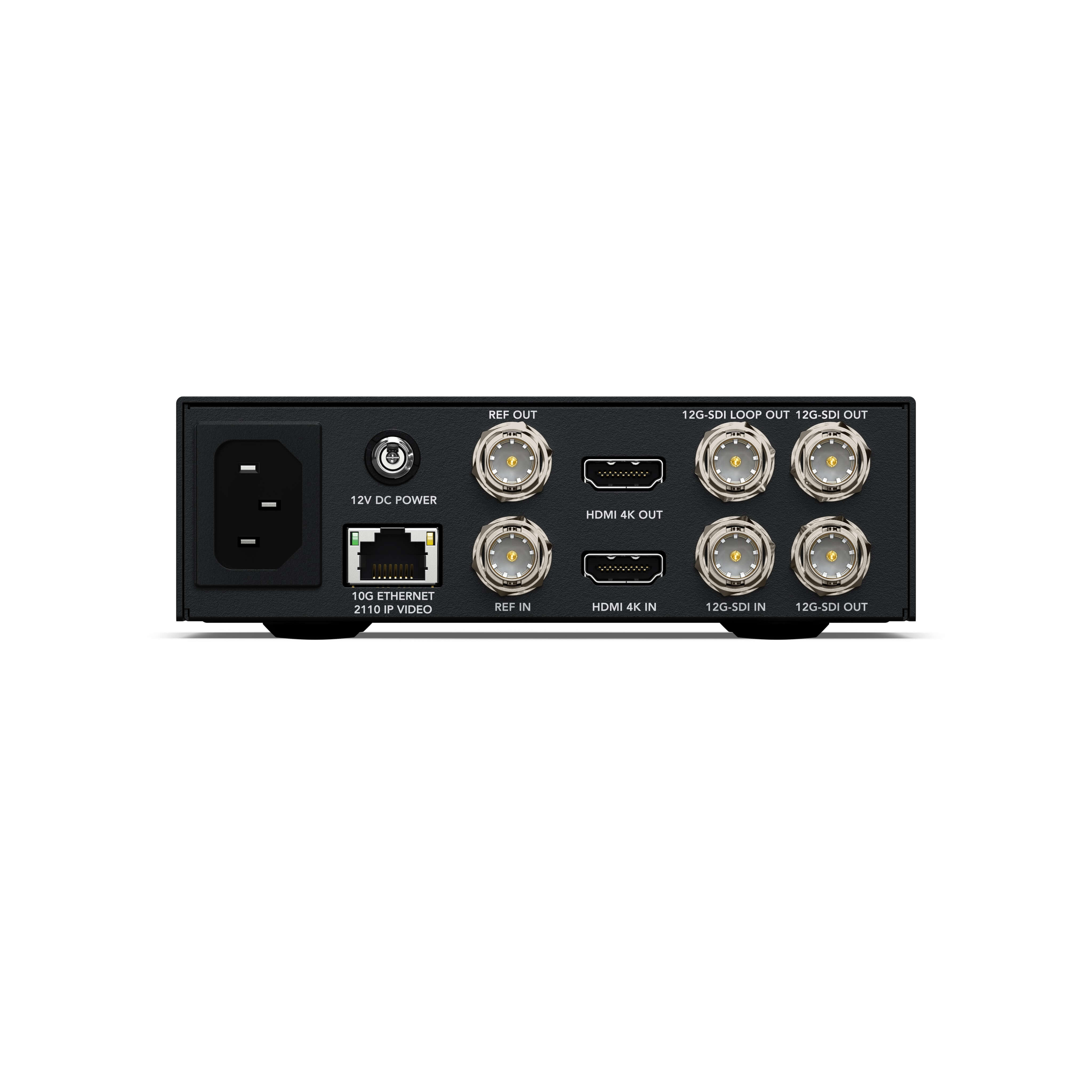 Blackmagic Design 2110 IP UpDownCross 12G Standards Converter, rear