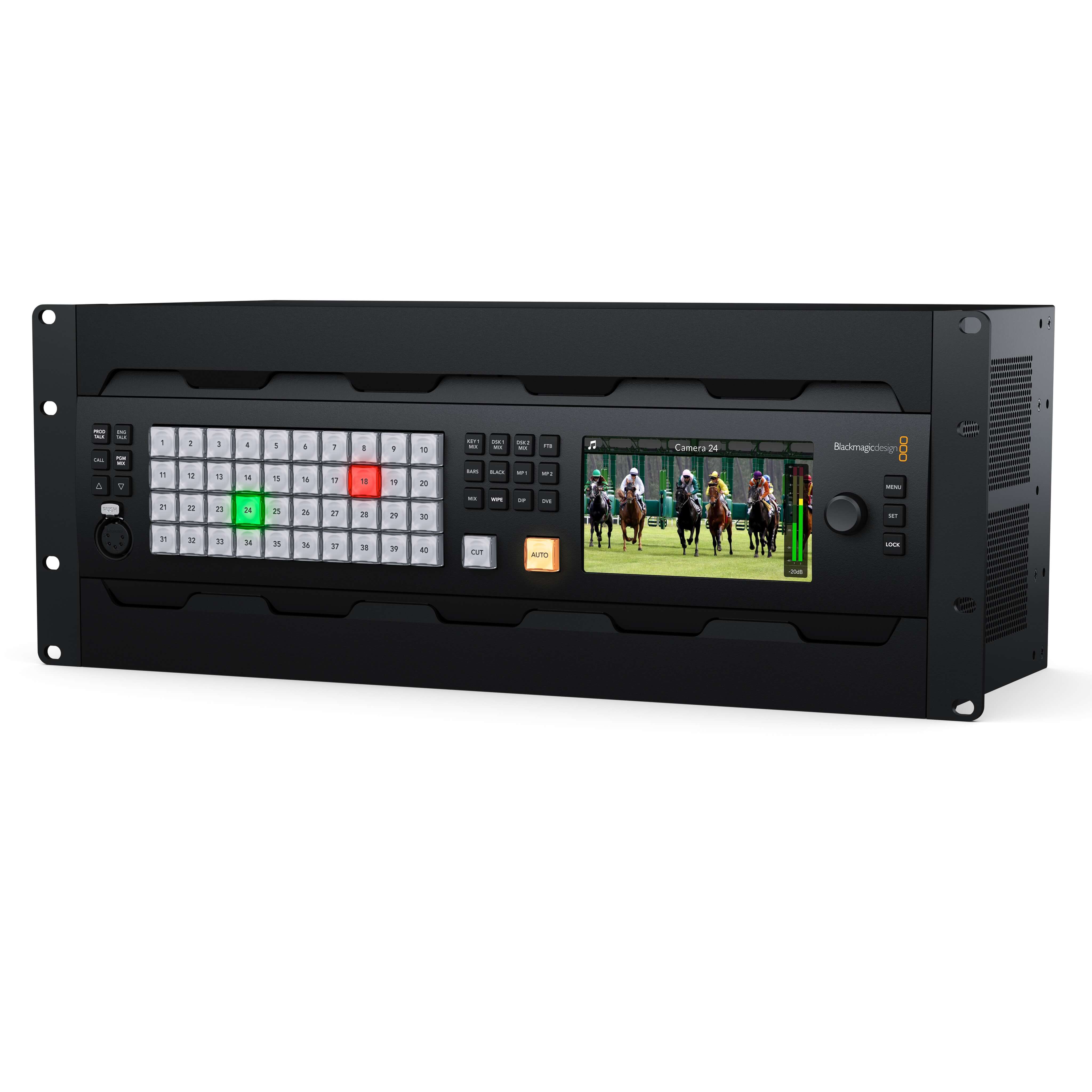 Blackmagic Design ATEM 4 M/E Constellation 4K Plus Production Switcher, angle
