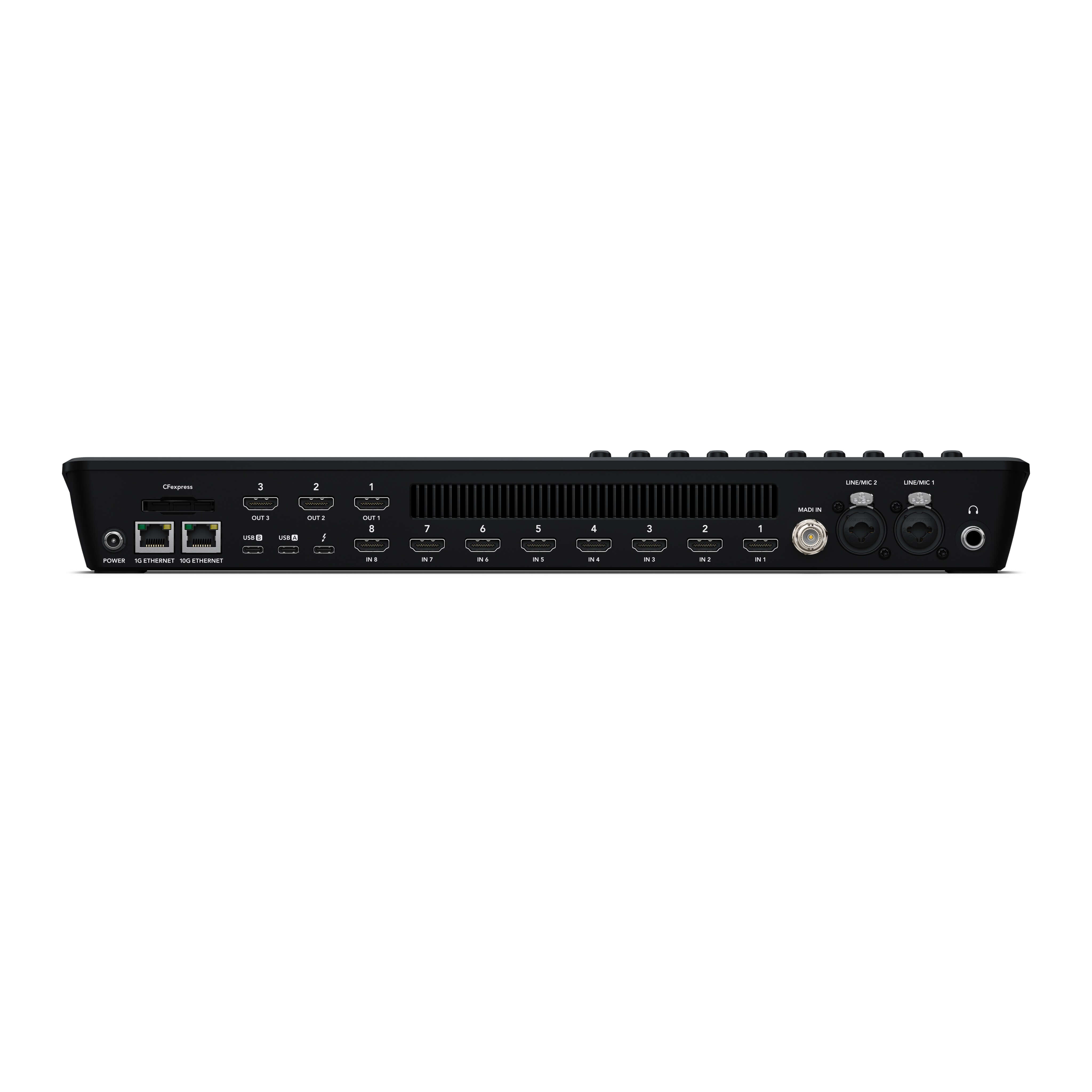 Blackmagic Design ATEM Mini Extreme ISO G2 Live Switcher, rear