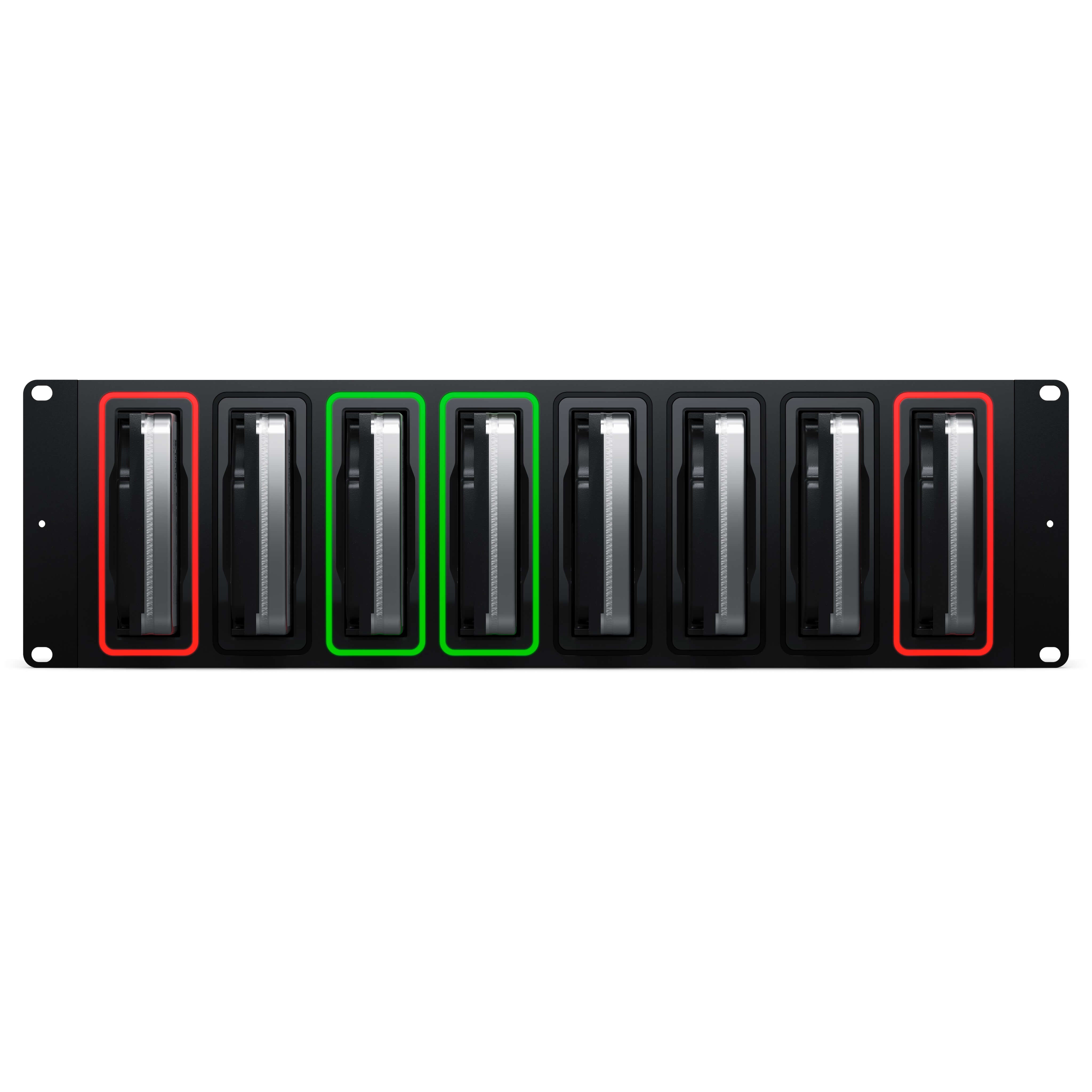 Blackmagic Design Cloud Backup 8 - 8-Bay Hard Disk Dock, front