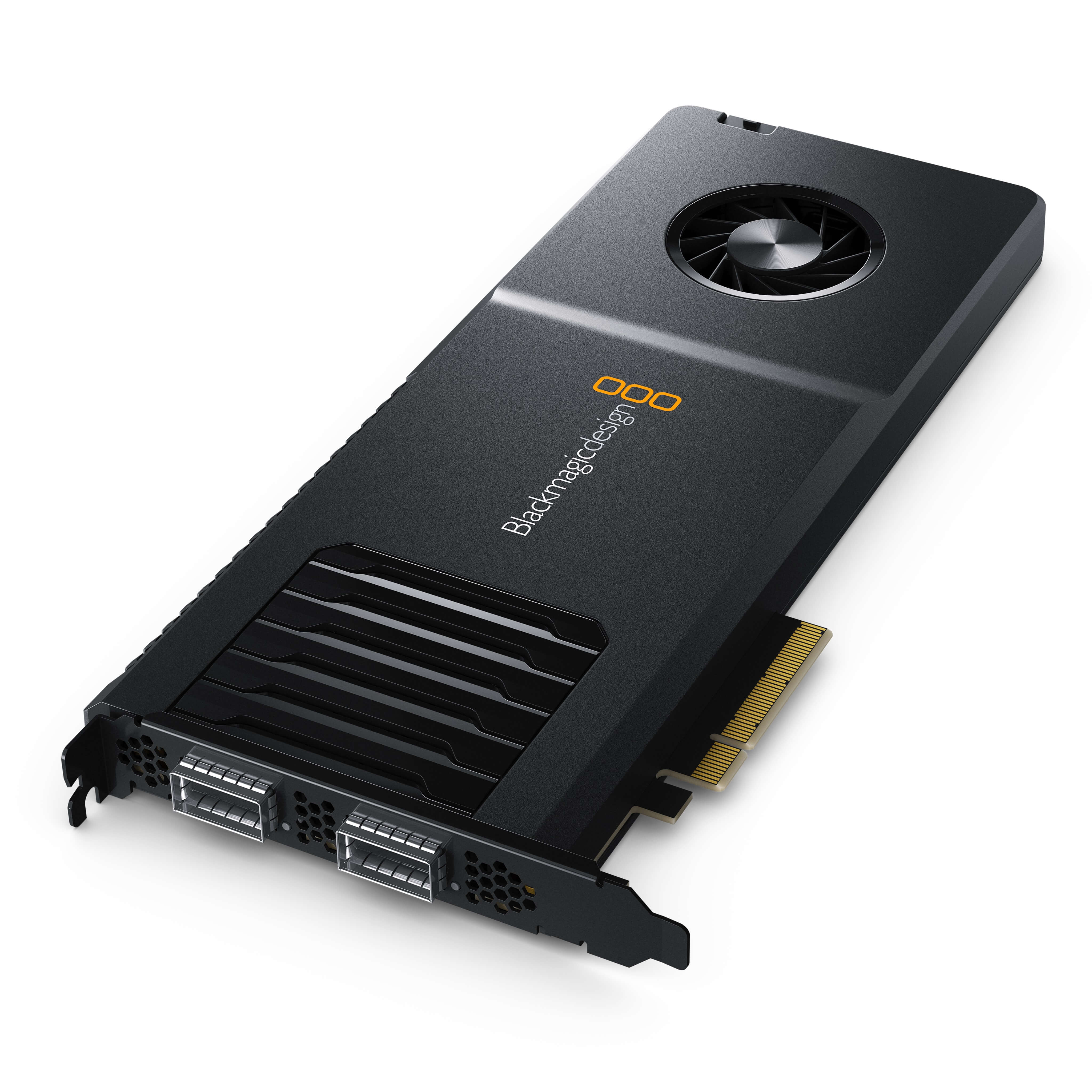 Blackmagic Design DeckLink IP 100G - 8-ch Ultra HD PCIe Video Card, angle