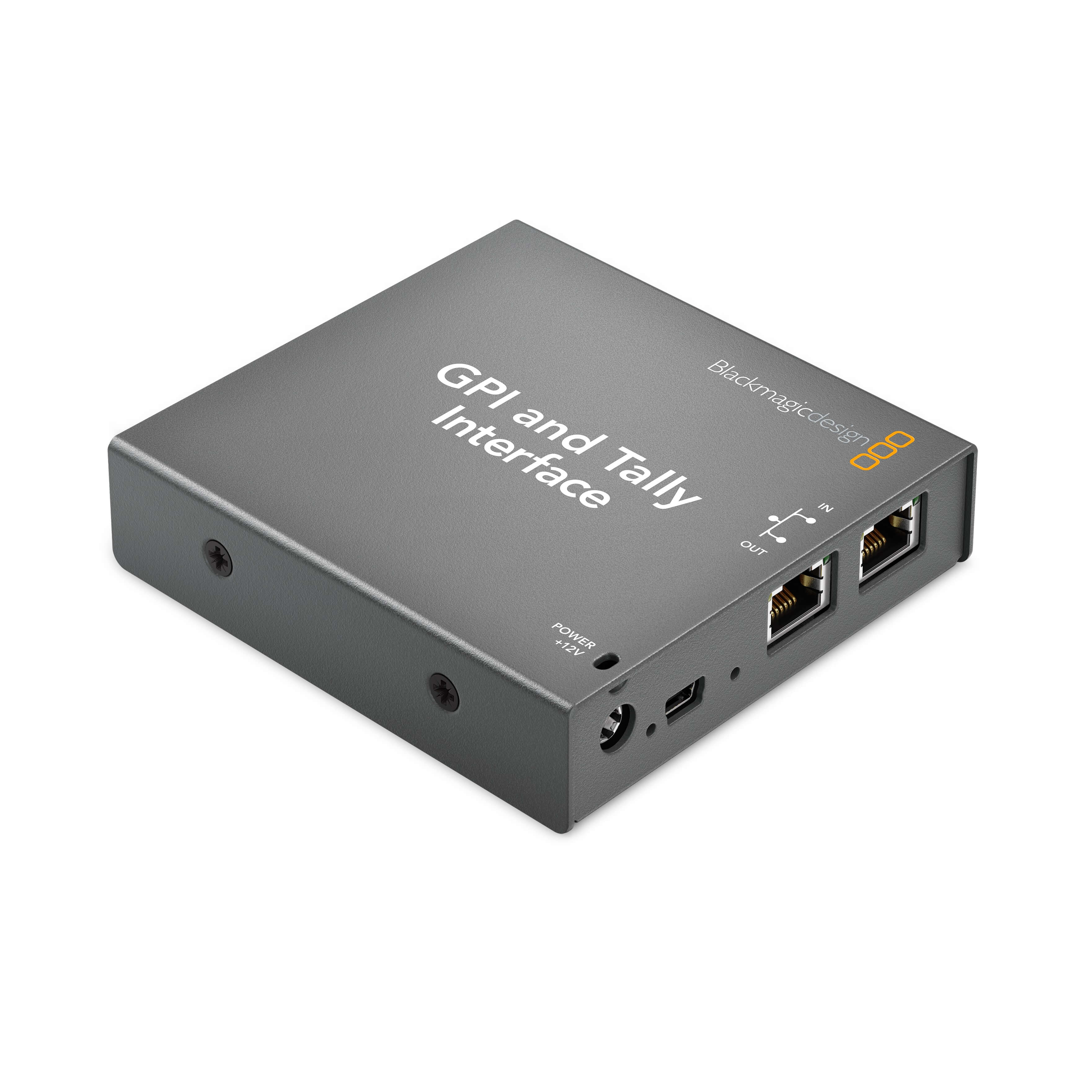 Blackmagic Design GPI and Tally Interface for ATEM Switchers, angle