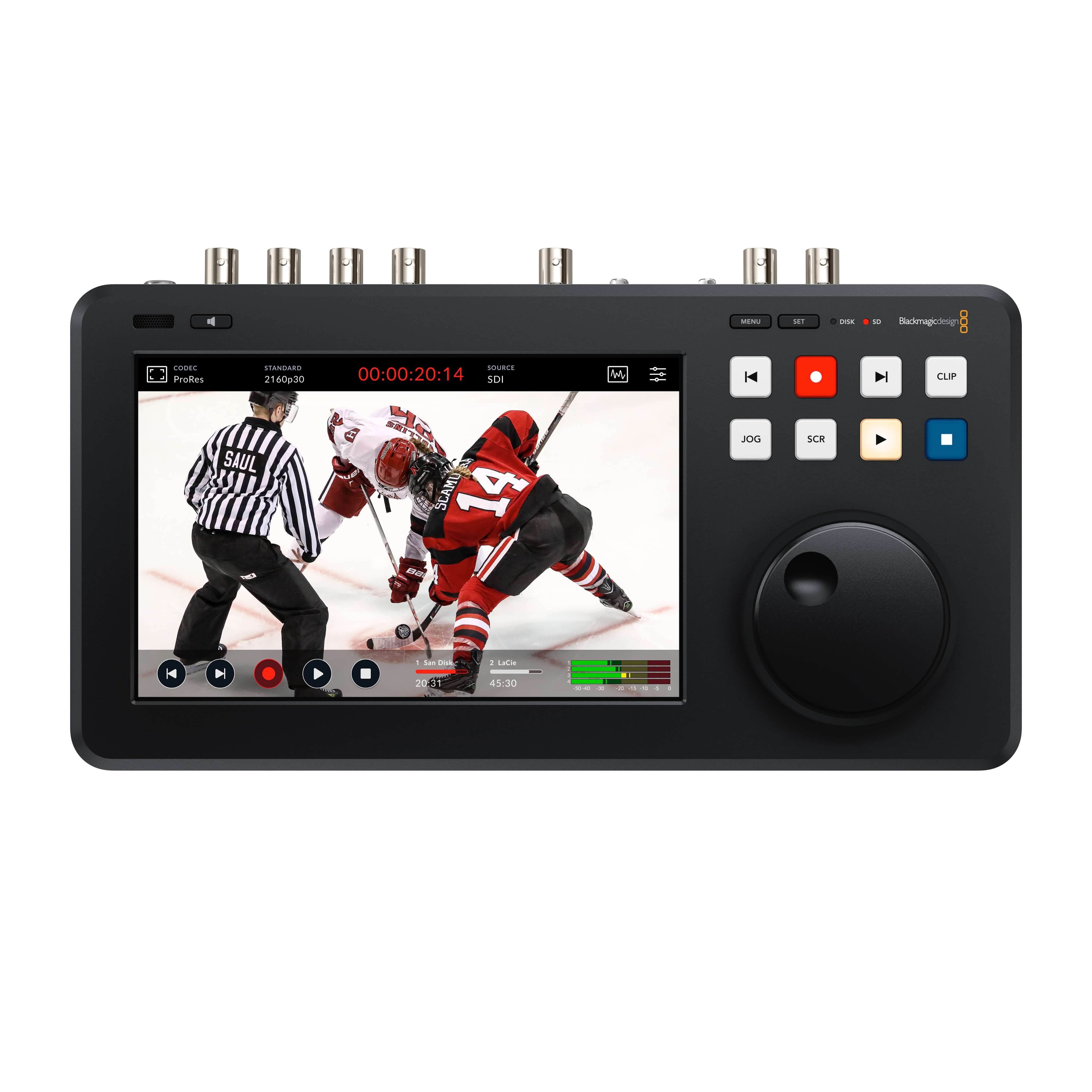 Blackmagic Design HyperDeck Shuttle 4K Pro - Recorder/Player, front