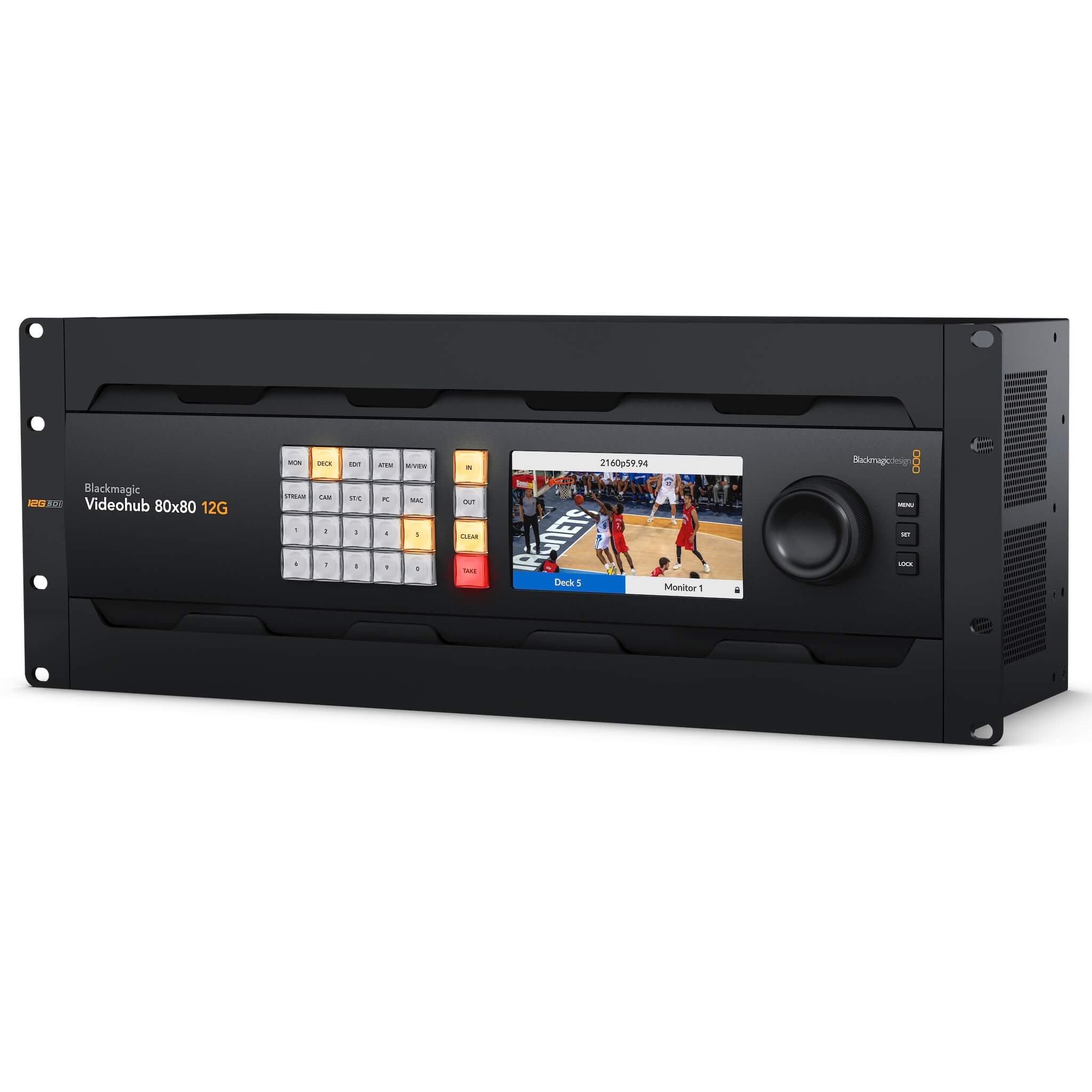 Blackmagic Design Videohub 80x80 12G - 12G-SDI Video Router