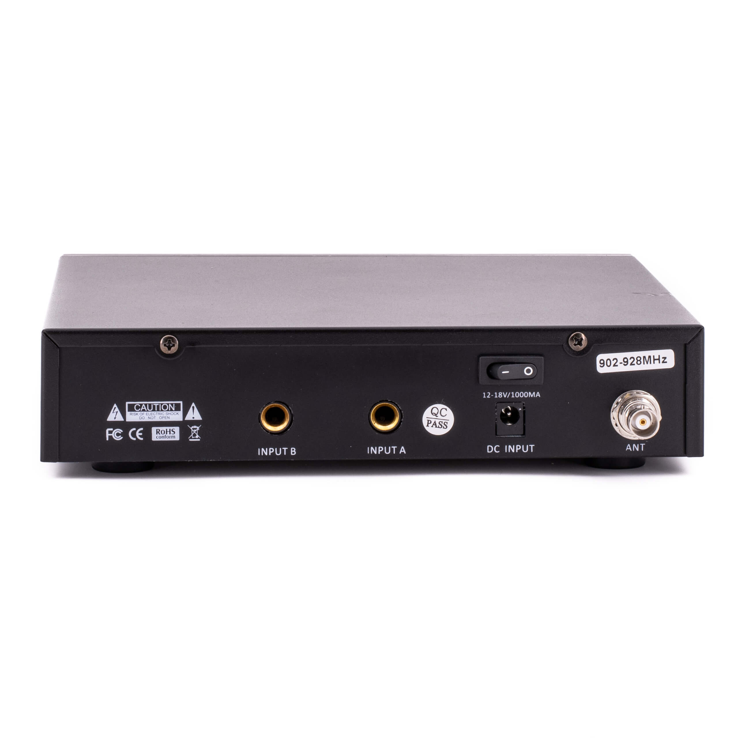 CAD Audio GXLIEM2 - Dual Mix 900 MHz Wireless In-Ear Monitor System, transmitter rear