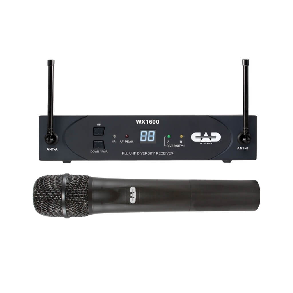 CAD Audio WX1600 - UHF Wireless Handheld Microphone System