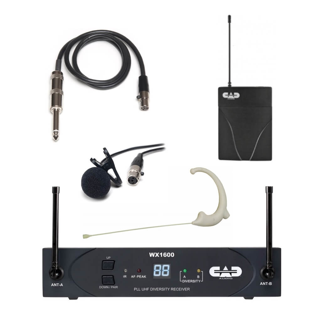 CAD Audio WX1610 - UHF Wireless Bodypack System