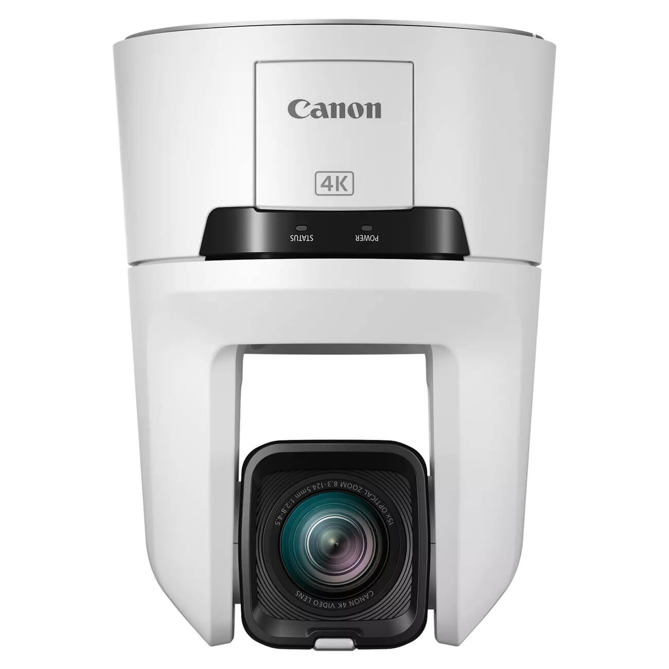 Canon CR-N700 (white) 4K60 PTZ Camera with 15x Optical Zoom and 12G-SDI, upside-down