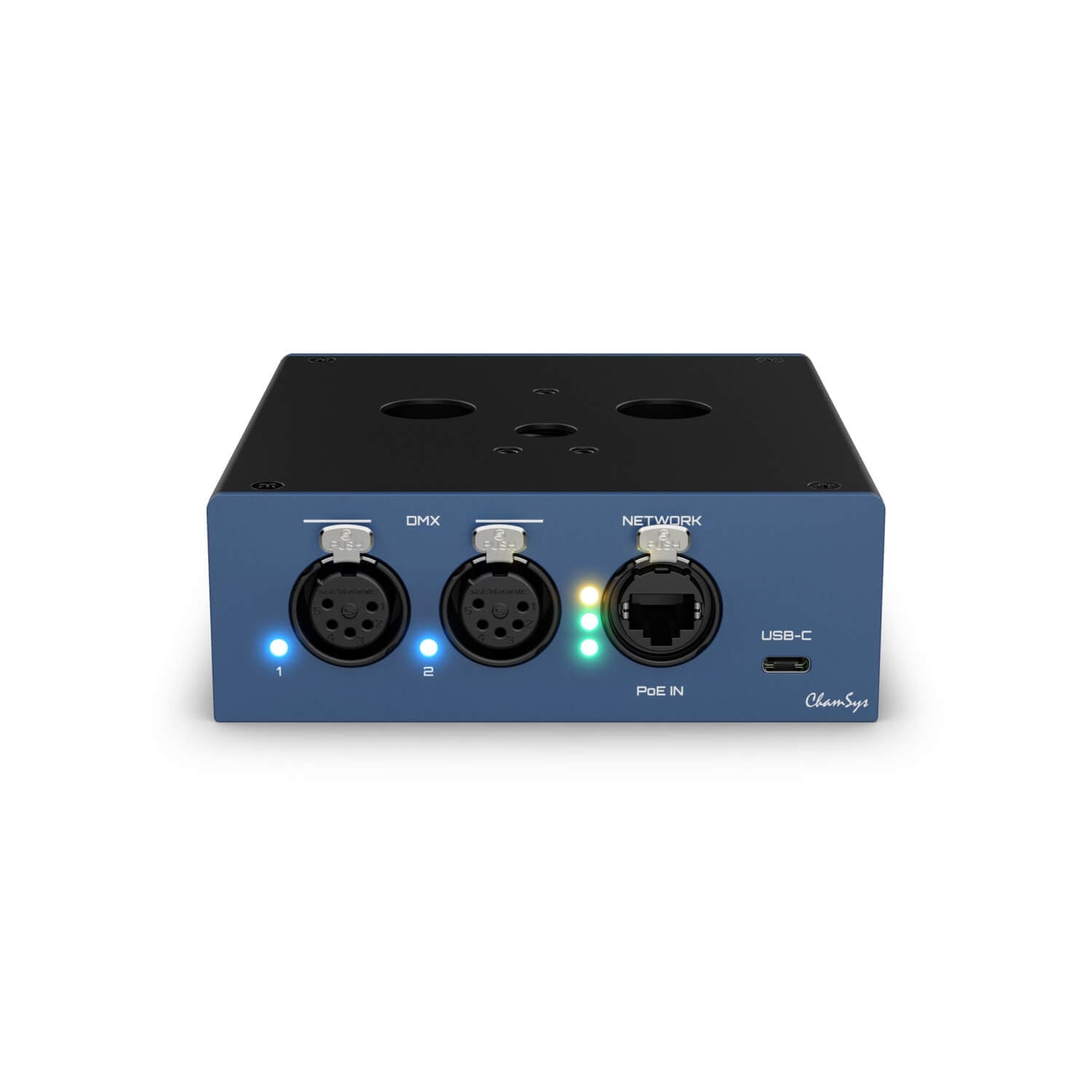 ChamSys GeNetix GN2 - 2-port Ethernet DMX Node, back