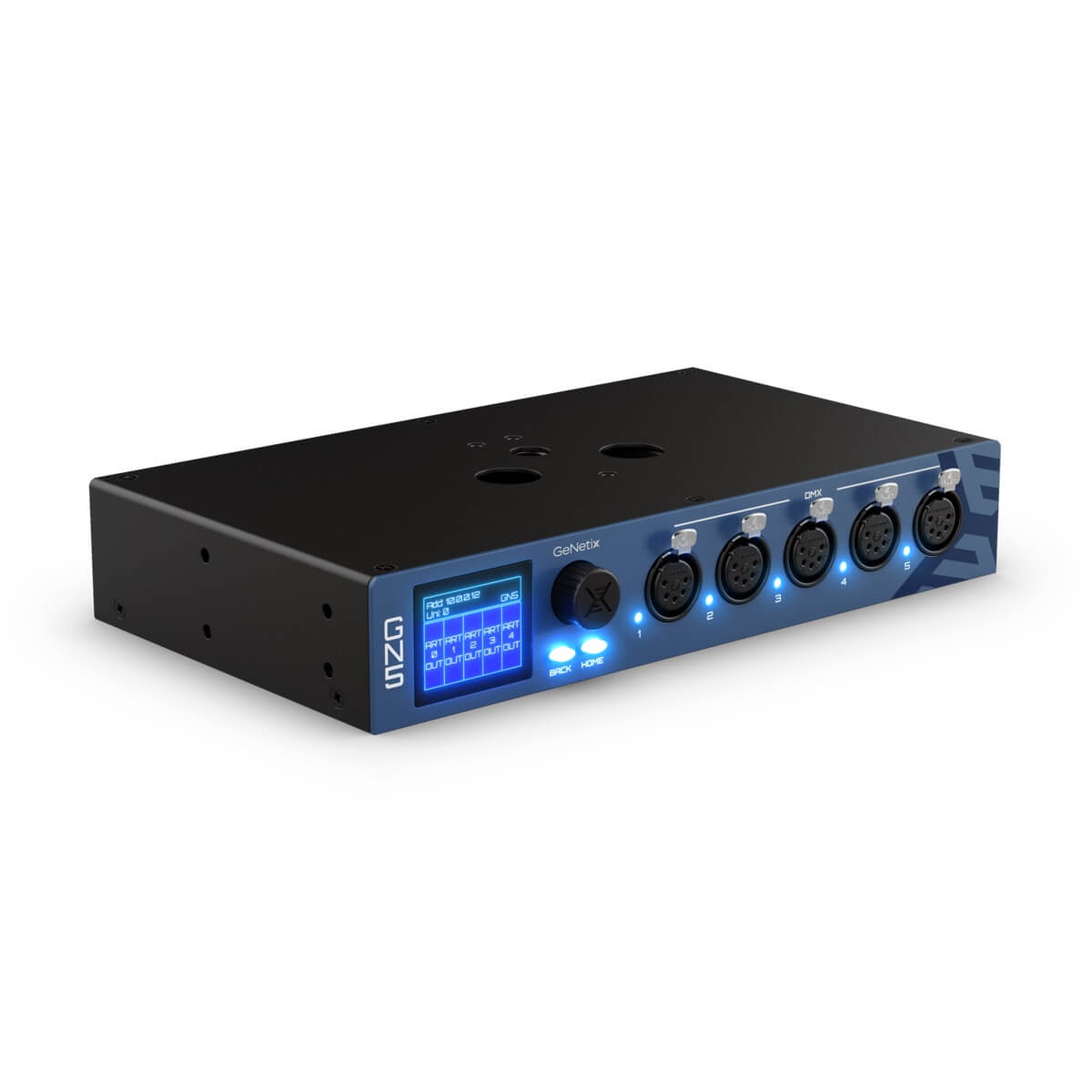 ChamSys GeNetix GN5 - 5-port Ethernet DMX Node, right