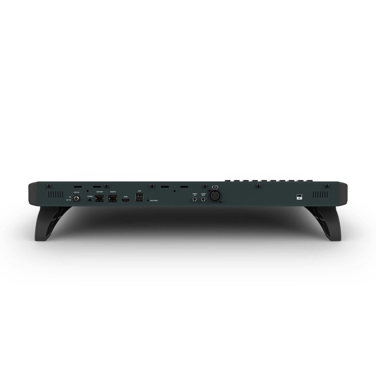 ChamSys QuickQ 10+ Lighting Control Console, rear