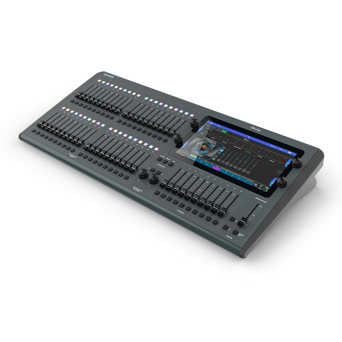 ChamSys QuickQ 30+ Lighting Control Console, angled left