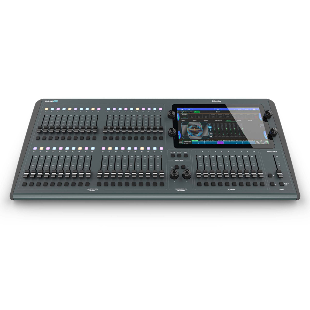 ChamSys QuickQ 30+ Lighting Control Console, front