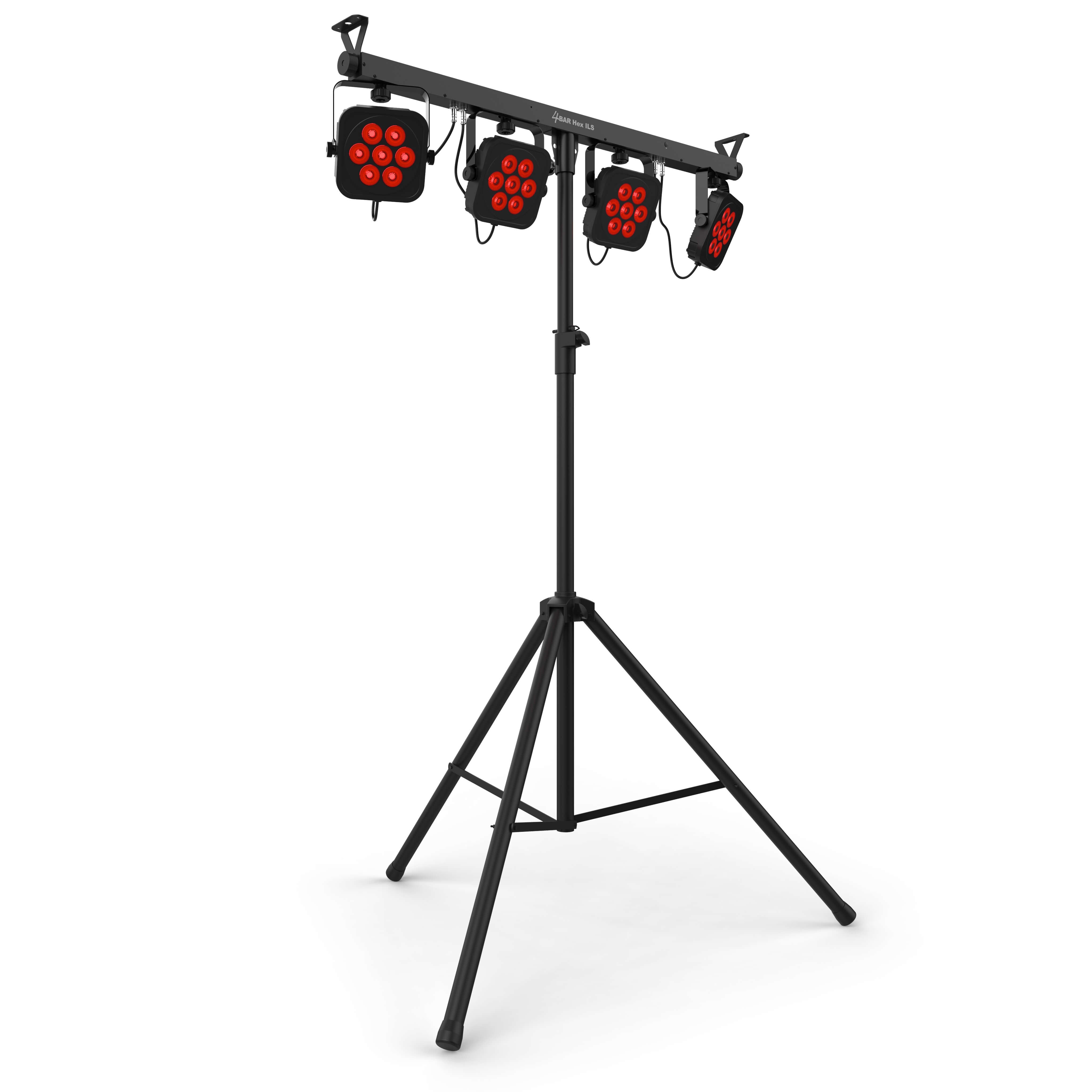 Chauvet DJ 4BAR Hex ILS - Hex-Color LED Wash Lighting System, tripod right