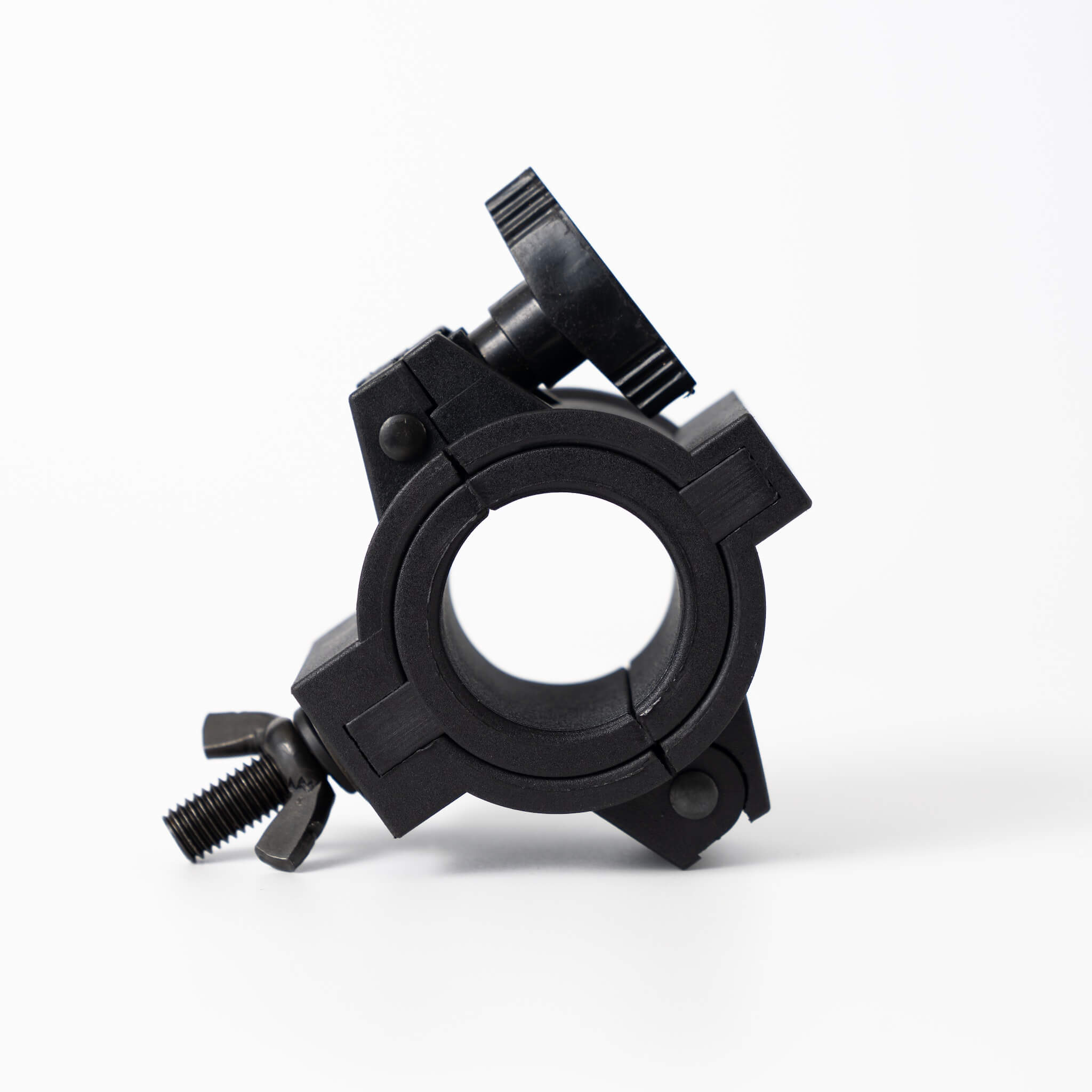 Chauvet DJ CLP-10 - Light Duty Adjustable O-Clamp for Lighting Fixtures, with 2" adapter