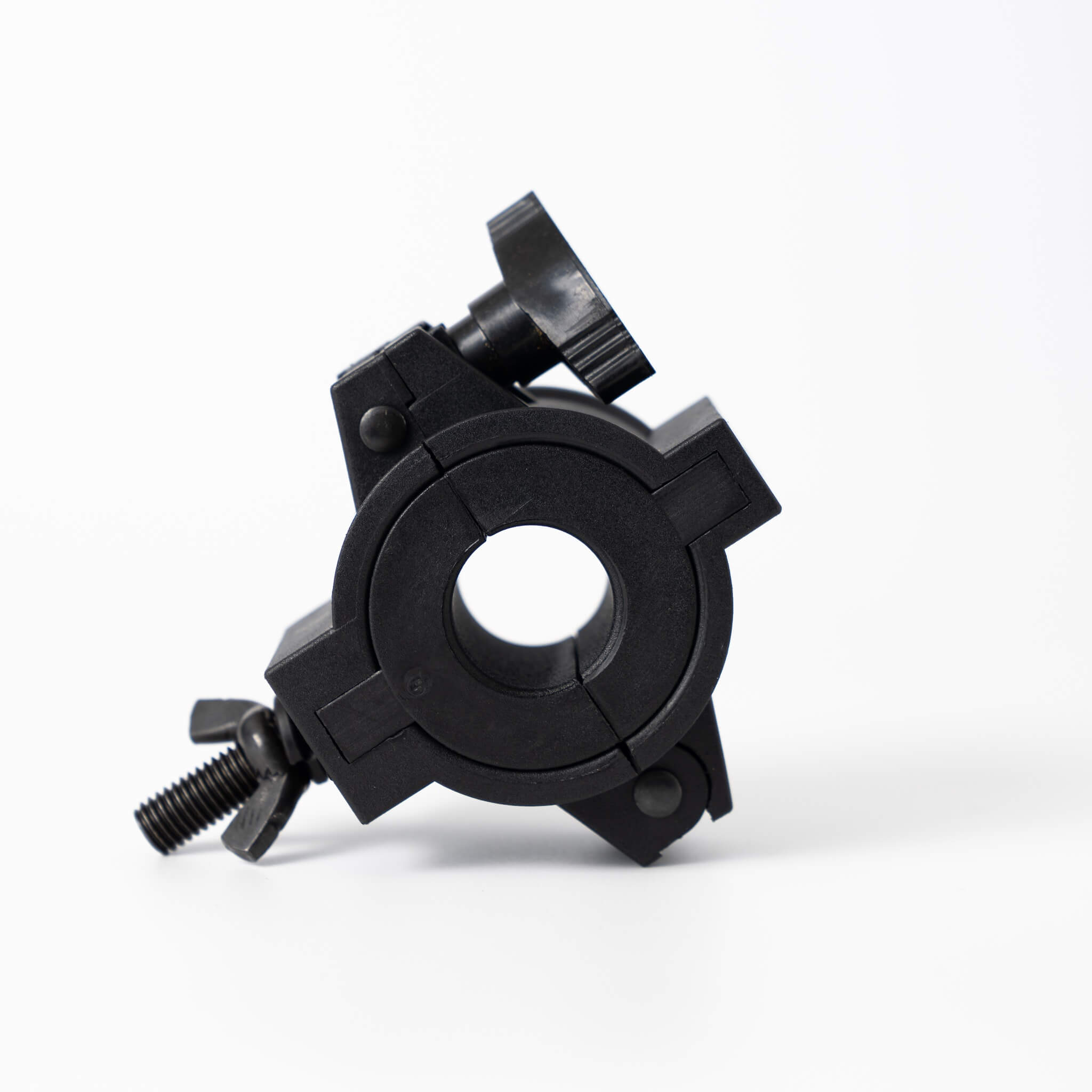 Chauvet DJ CLP-10 - Light Duty Adjustable O-Clamp for Lighting Fixtures, with 1" adapter