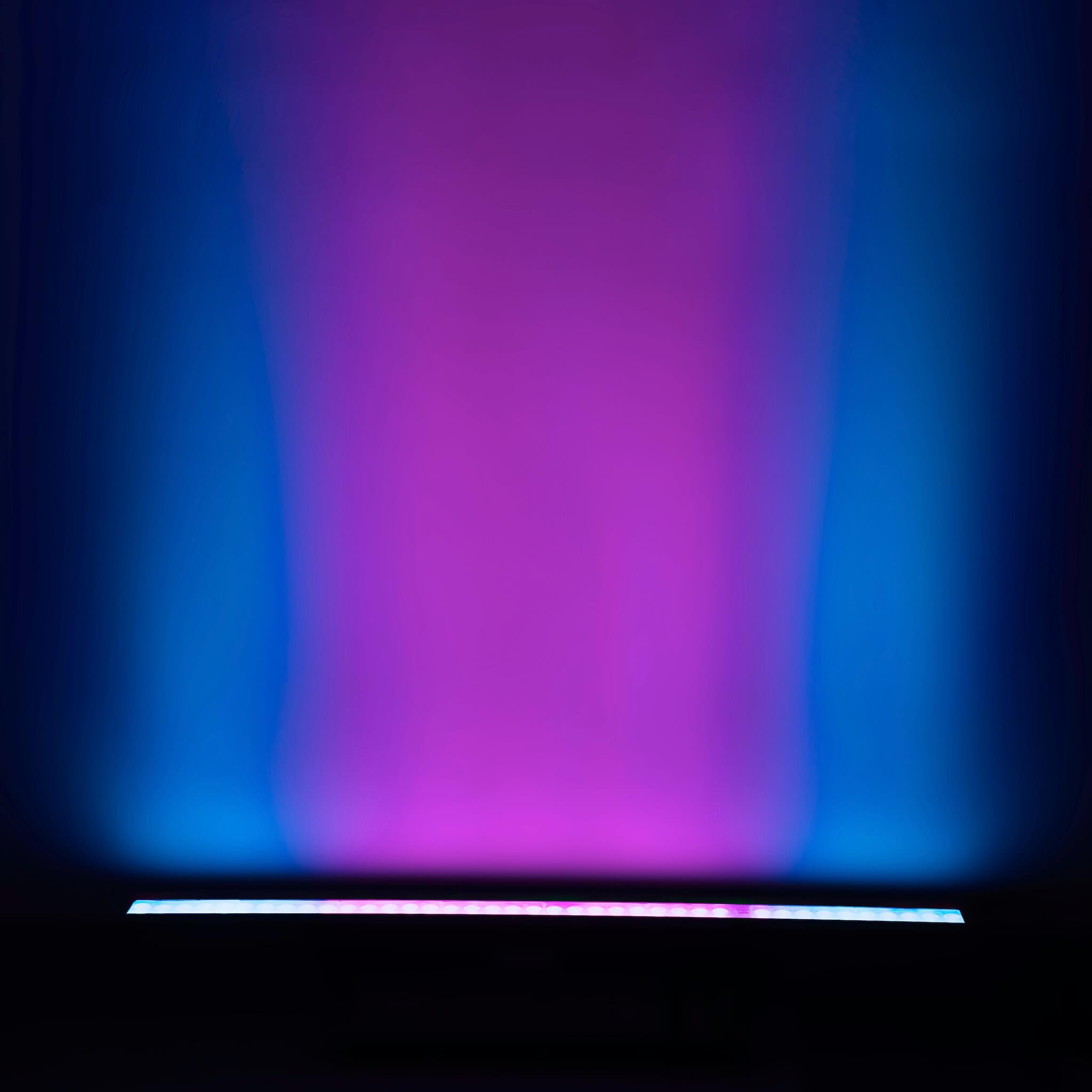 Chauvet DJ COLORstrip Pix ILS - RGB LED Linear Wash Light, blue/purple wall wash