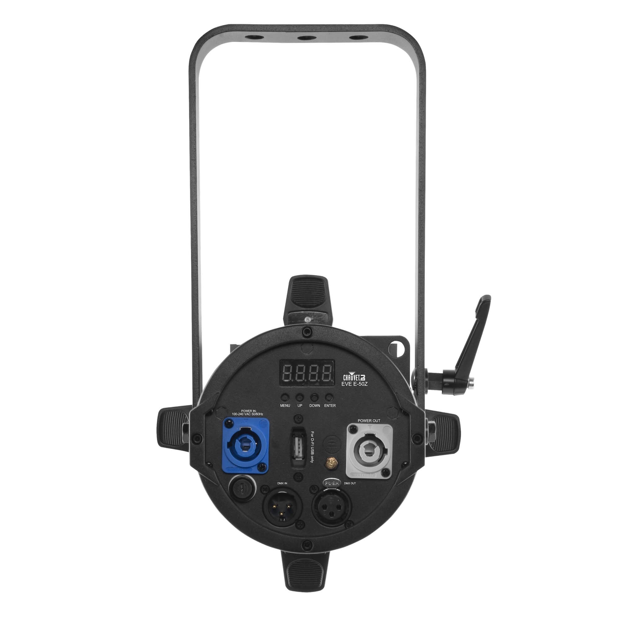 Chauvet DJ EVE E-50Z - 50W WW LED Ellipsoidal Spot Fixture, back (black)