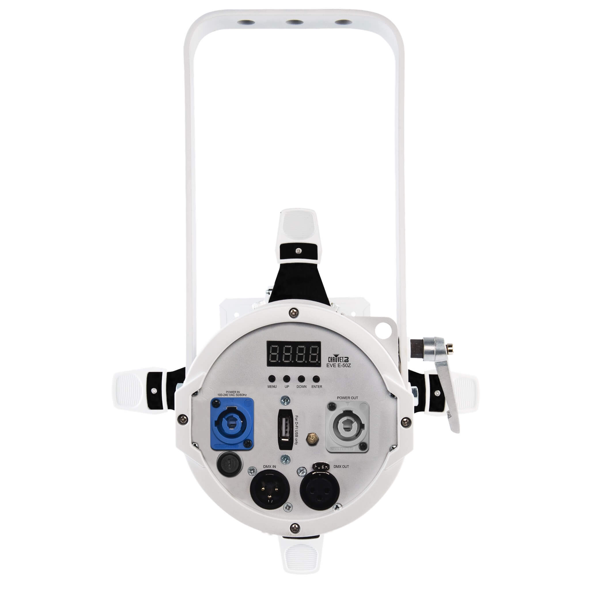 Chauvet DJ EVE E-50Z - 50W WW LED Ellipsoidal Spot Fixture, back (white)