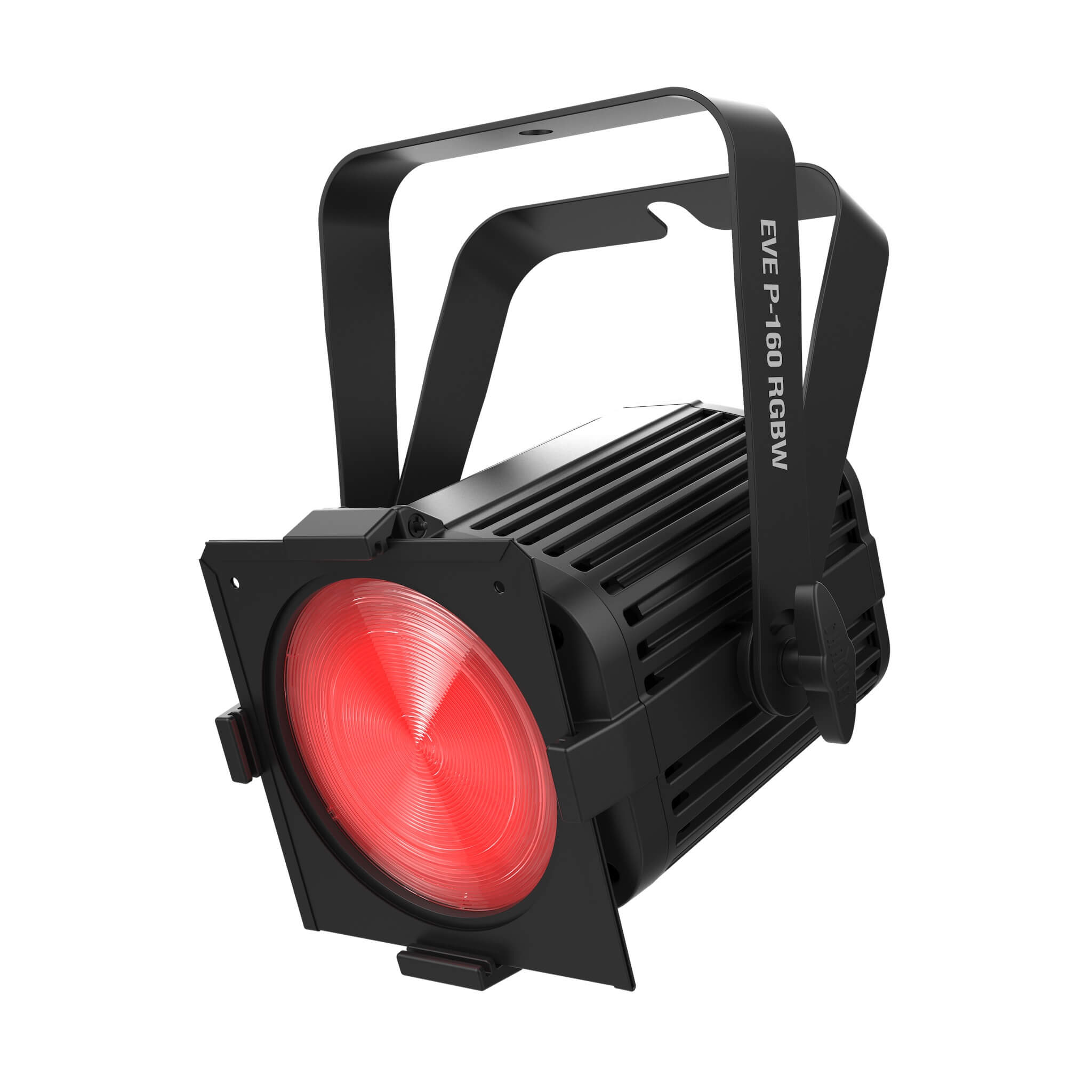 Chauvet DJ EVE P-160 RGBW - High Output Full Color Wash Light, left with gel frame
