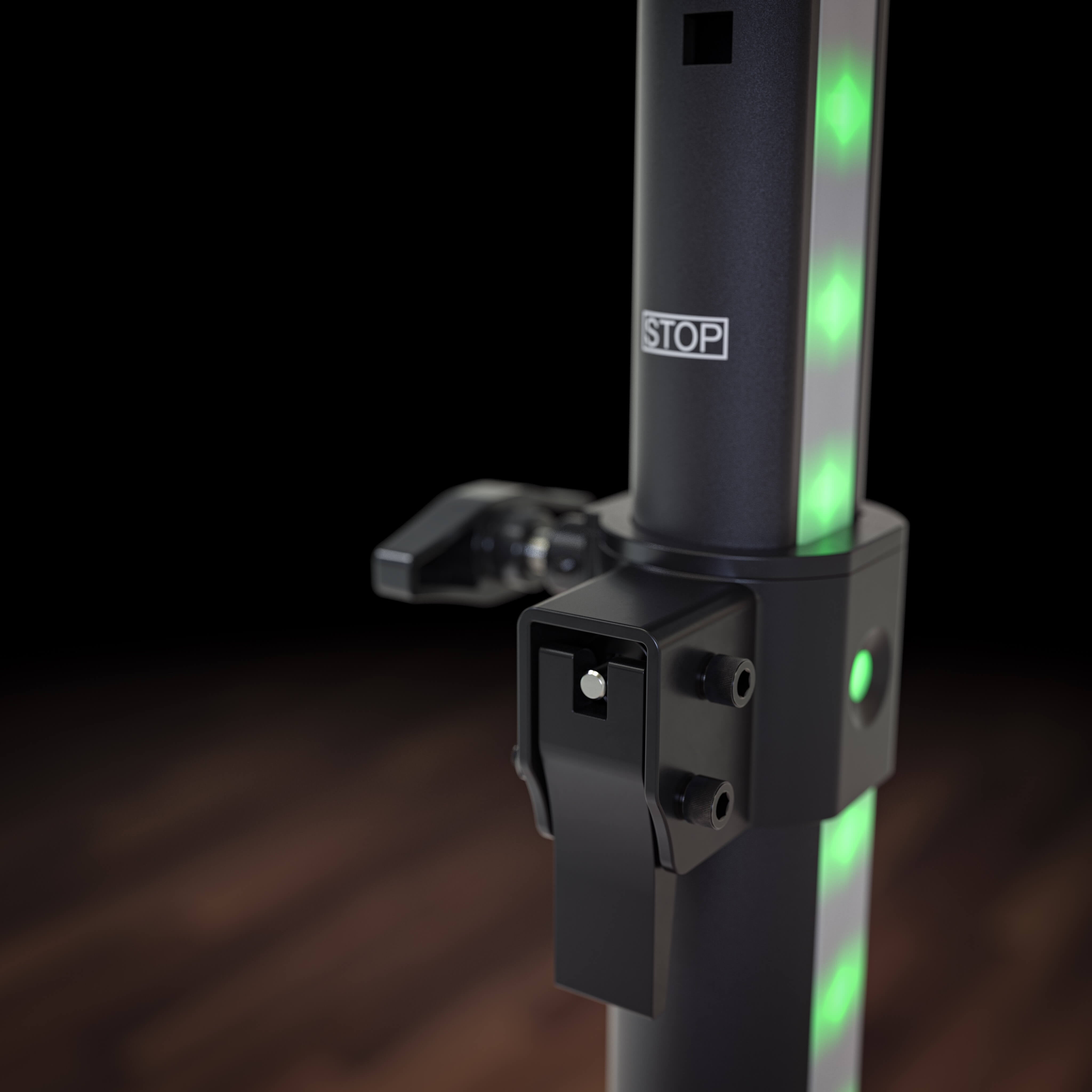 Chauvet DJ FLEXstand FX ILS - Telescoping Stand With Built-In LEDs, height adjustment