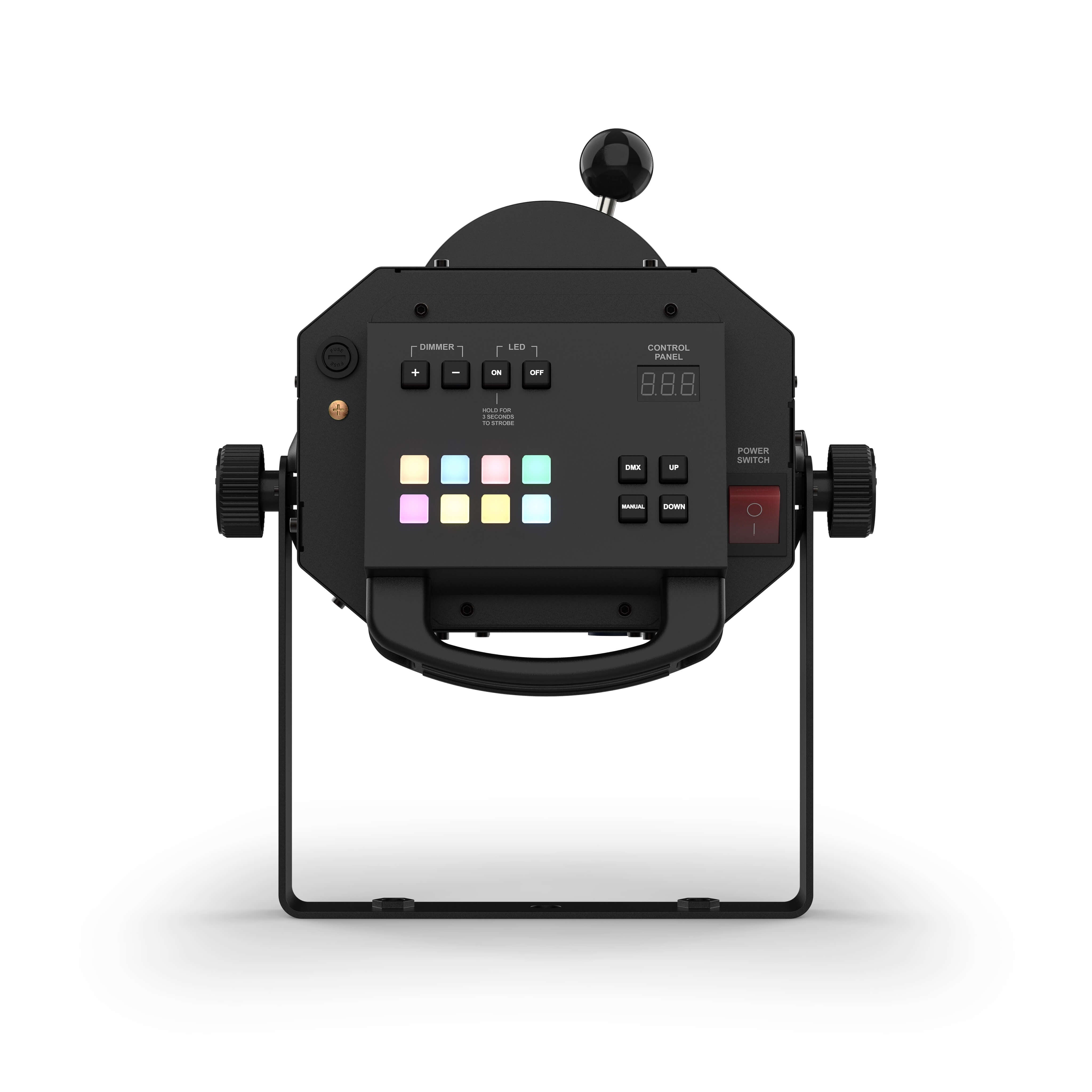 Chauvet DJ Followspot 200ST - Portable 200W LED Spotlight with Tripod, rear