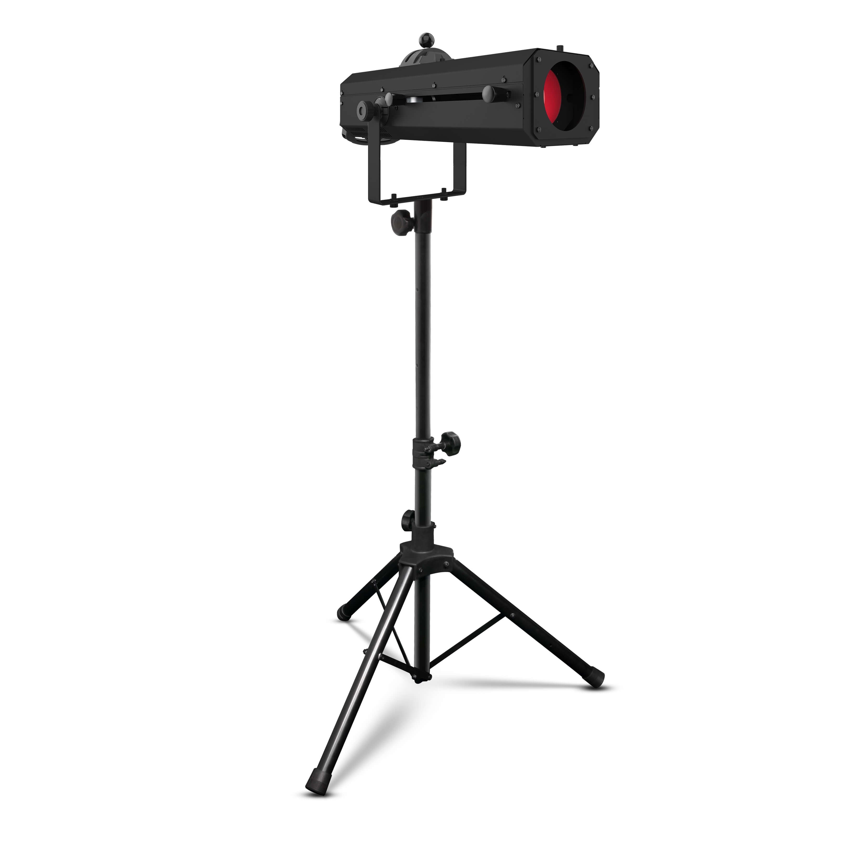 Chauvet DJ Followspot 200ST - Portable 200W LED Spotlight with Tripod, stand right