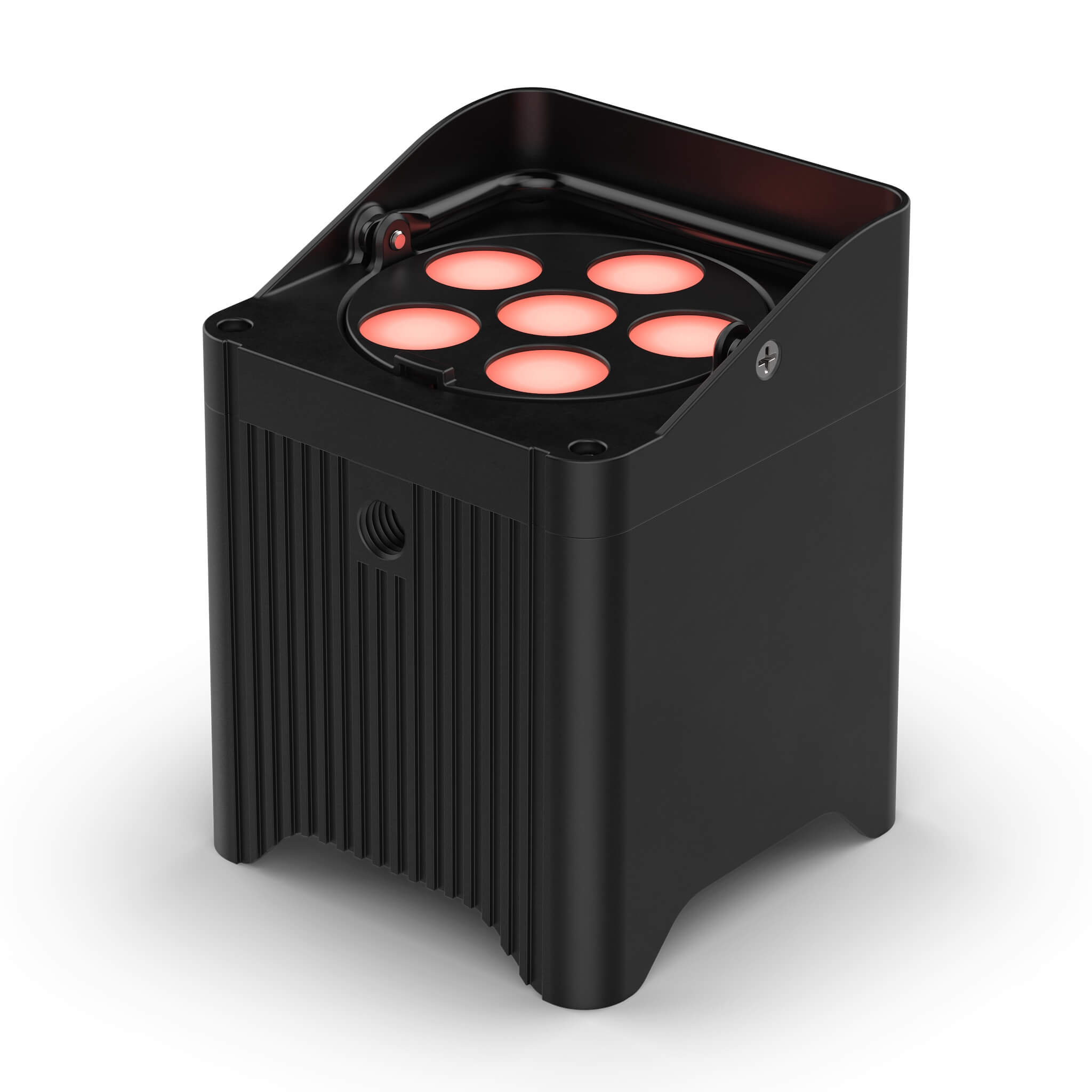 Chauvet DJ Freedom Par T6 - RGB LED Wireless Battery-Operated Uplight with diffuser, left