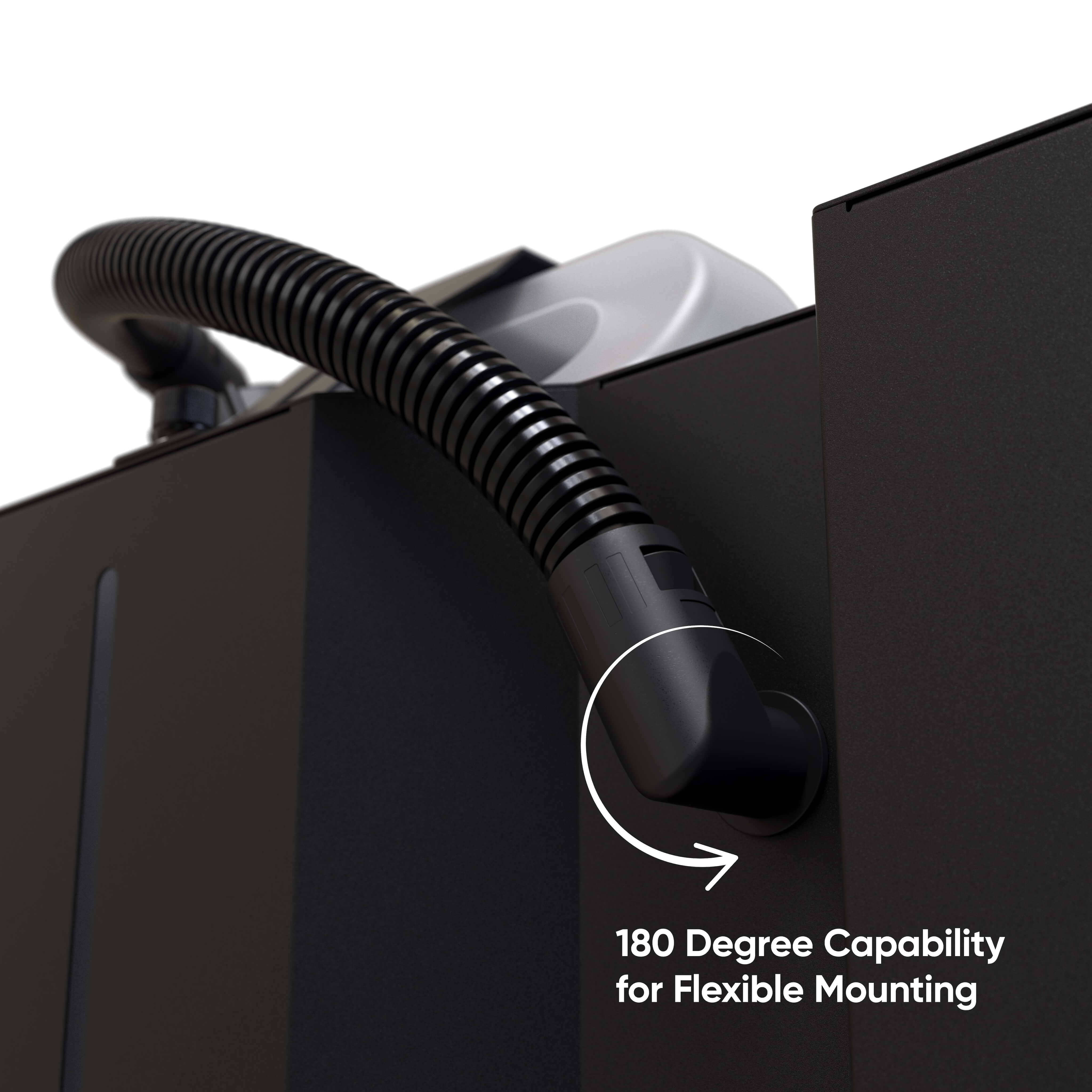 Chauvet DJ Geyser Move - LED Vertical Fog Machine with Moving Nozzle, 180-degree rotatable for flexible mounting