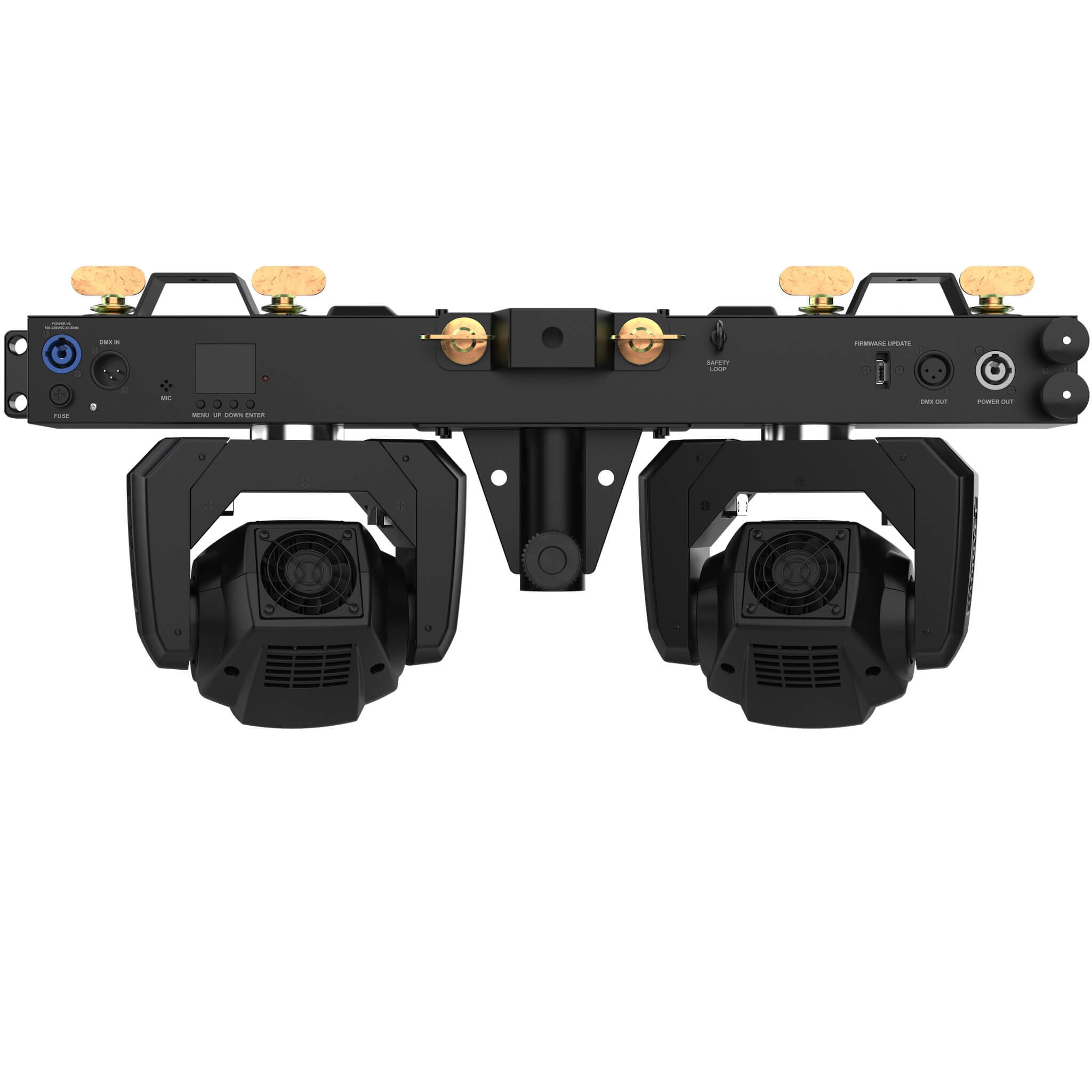 Chauvet DJ GigBAR Bridge ILS - 2-in-1 Pre-Mounted Lighting System, rear