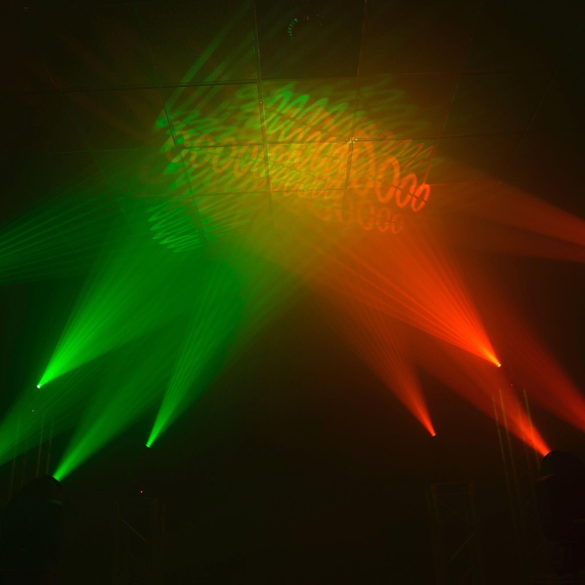 Chauvet DJ Intimidator Spot 160 ILS - 32W LED Moving Head Fixture, in use