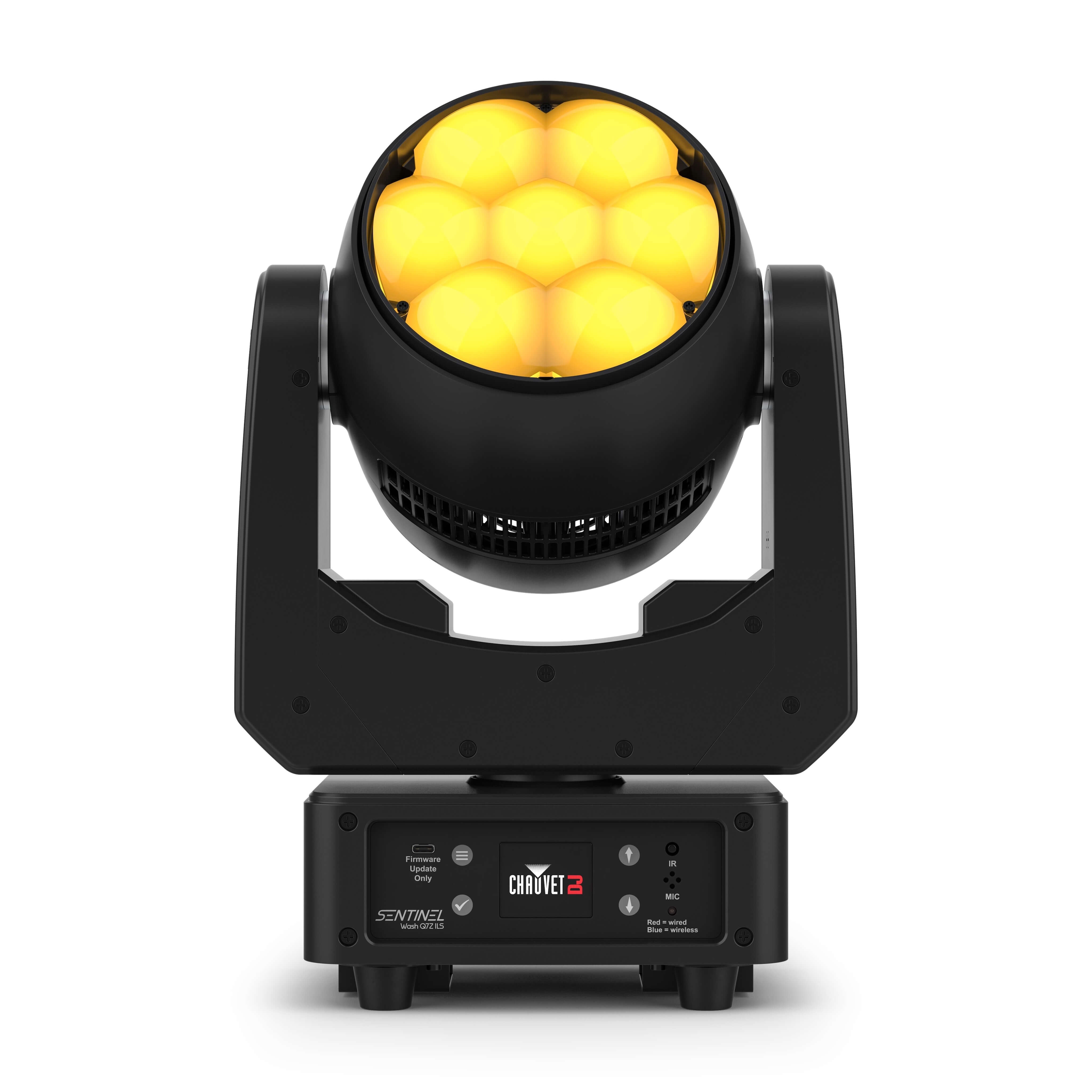 Chauvet DJ Sentinel Wash Q7Z ILS - 20W RGBW LED Moving Head Fixture, front