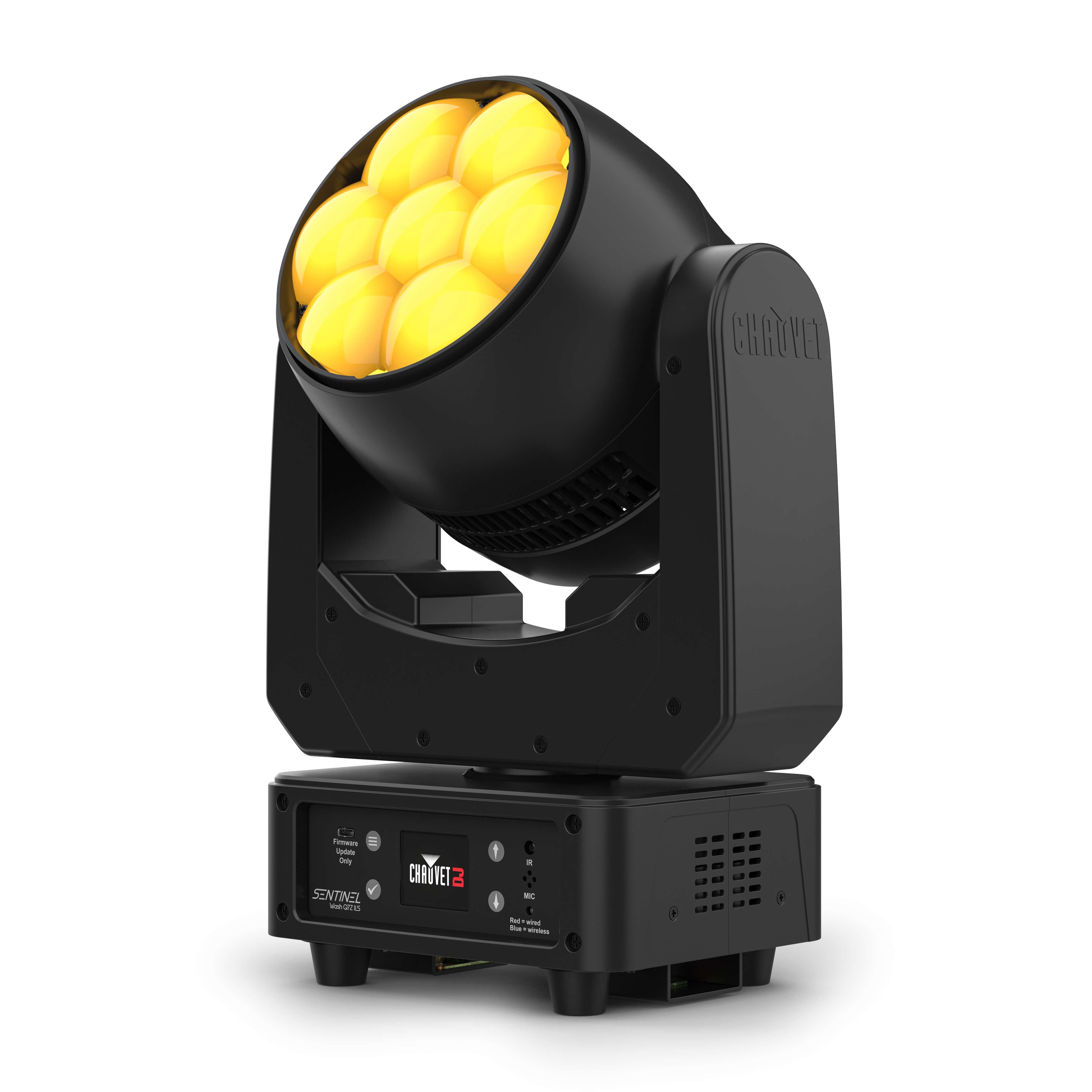 Chauvet DJ Sentinel Wash Q7Z ILS - 20W RGBW LED Moving Head Fixture, left