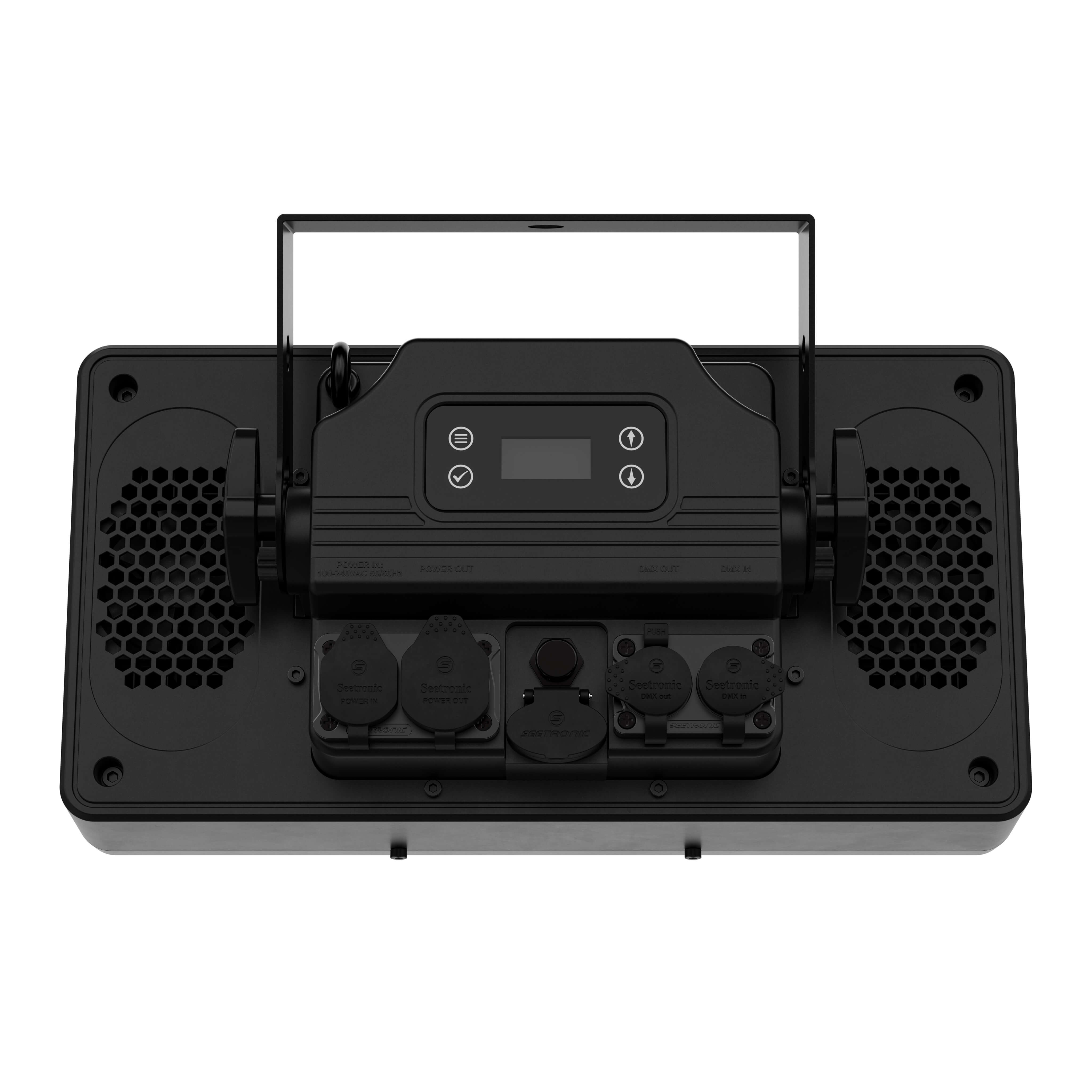 Chauvet DJ Shocker Panel FX IP - LED Strobe, Wash, and Blinder lighting fixture, rear