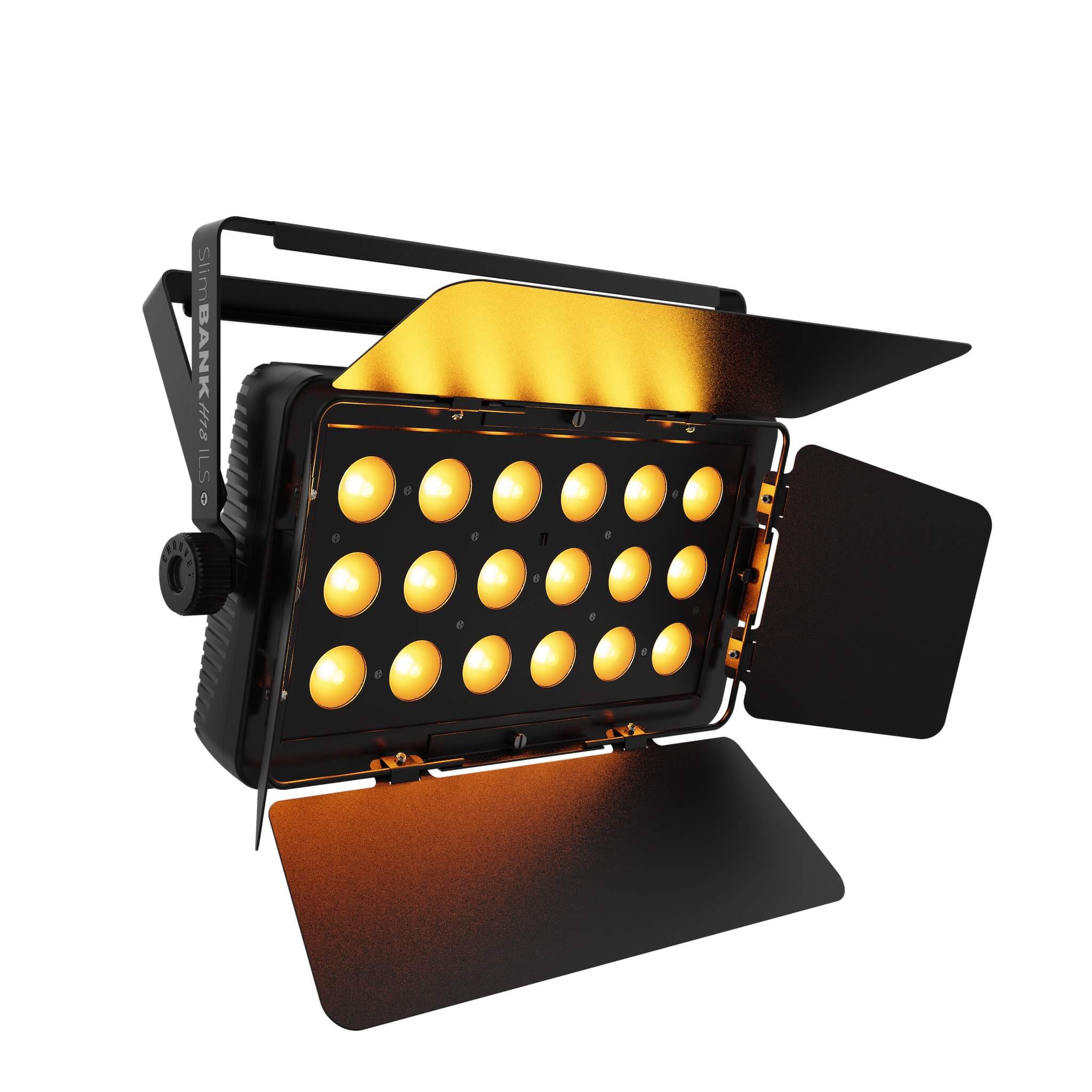 Chauvet DJ SlimBANK H18 ILS - RGBAW+UV LED Wash Light with Effects, barndoors right