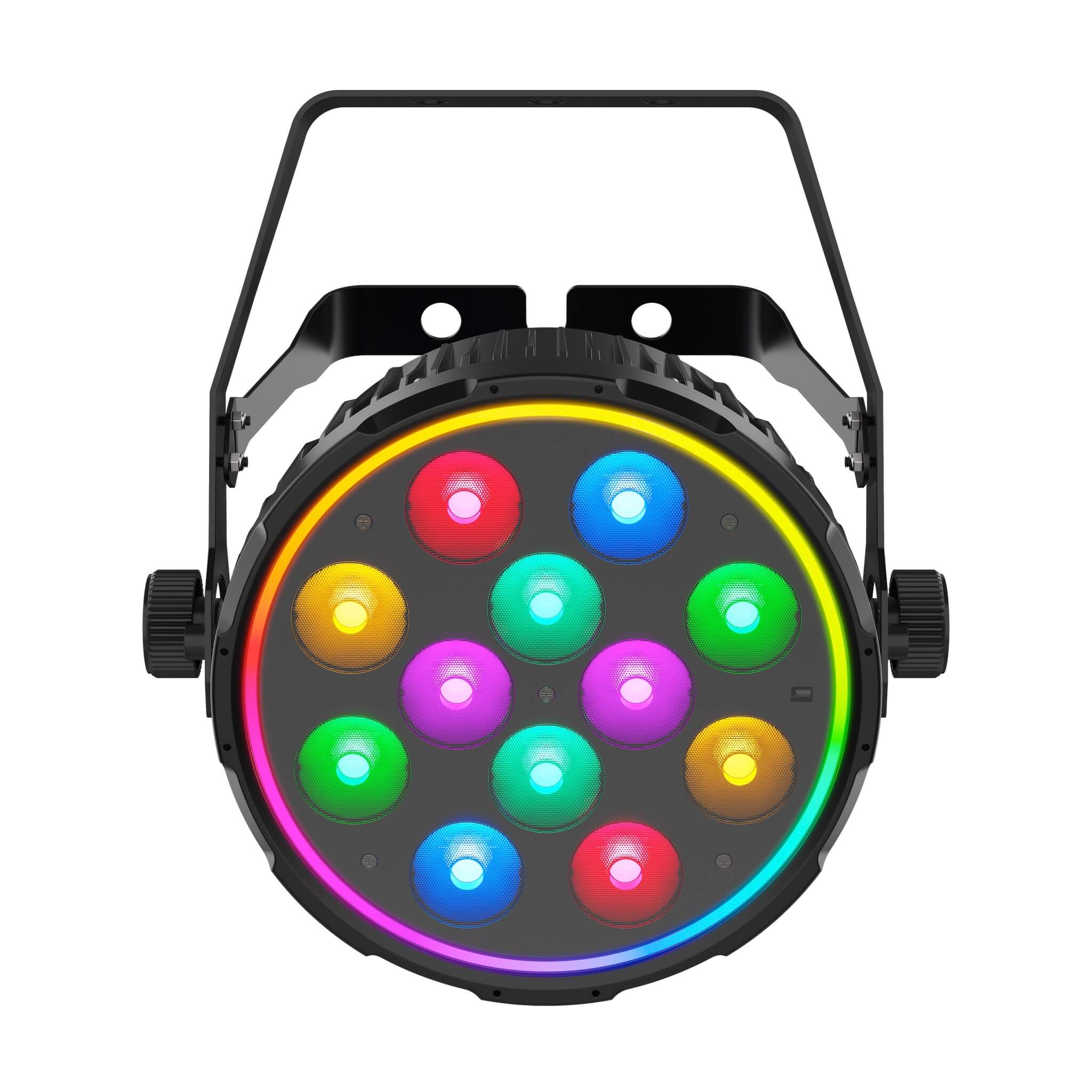 Chauvet DJ SlimPAR Pro Pix - RGBAW+UV LED Wash Light with FX Ring, front