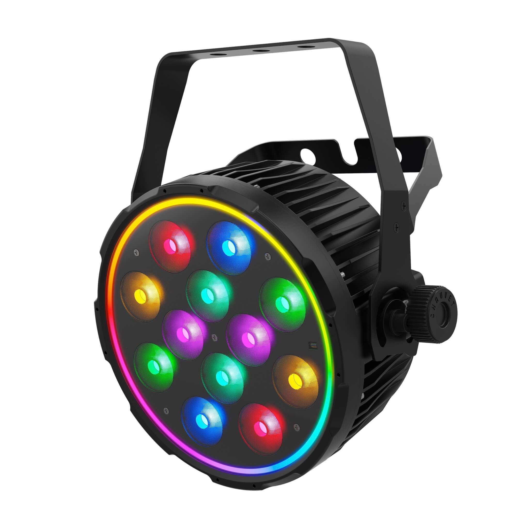 Chauvet DJ SlimPAR Pro Pix - RGBAW+UV LED Wash Light with FX Ring, left