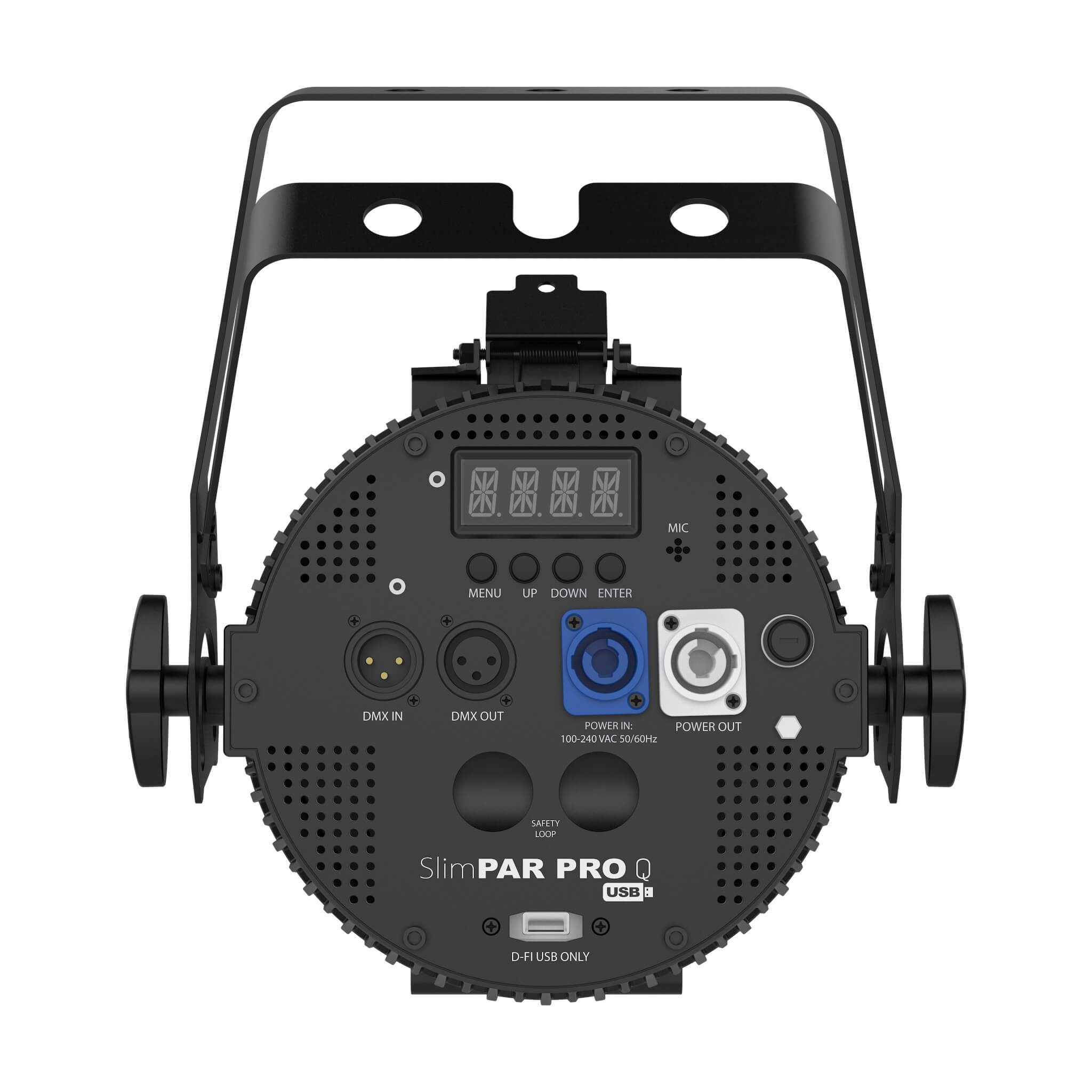 Chauvet DJ SlimPAR Pro Q USB - RGBA LED Wash Light Par, back