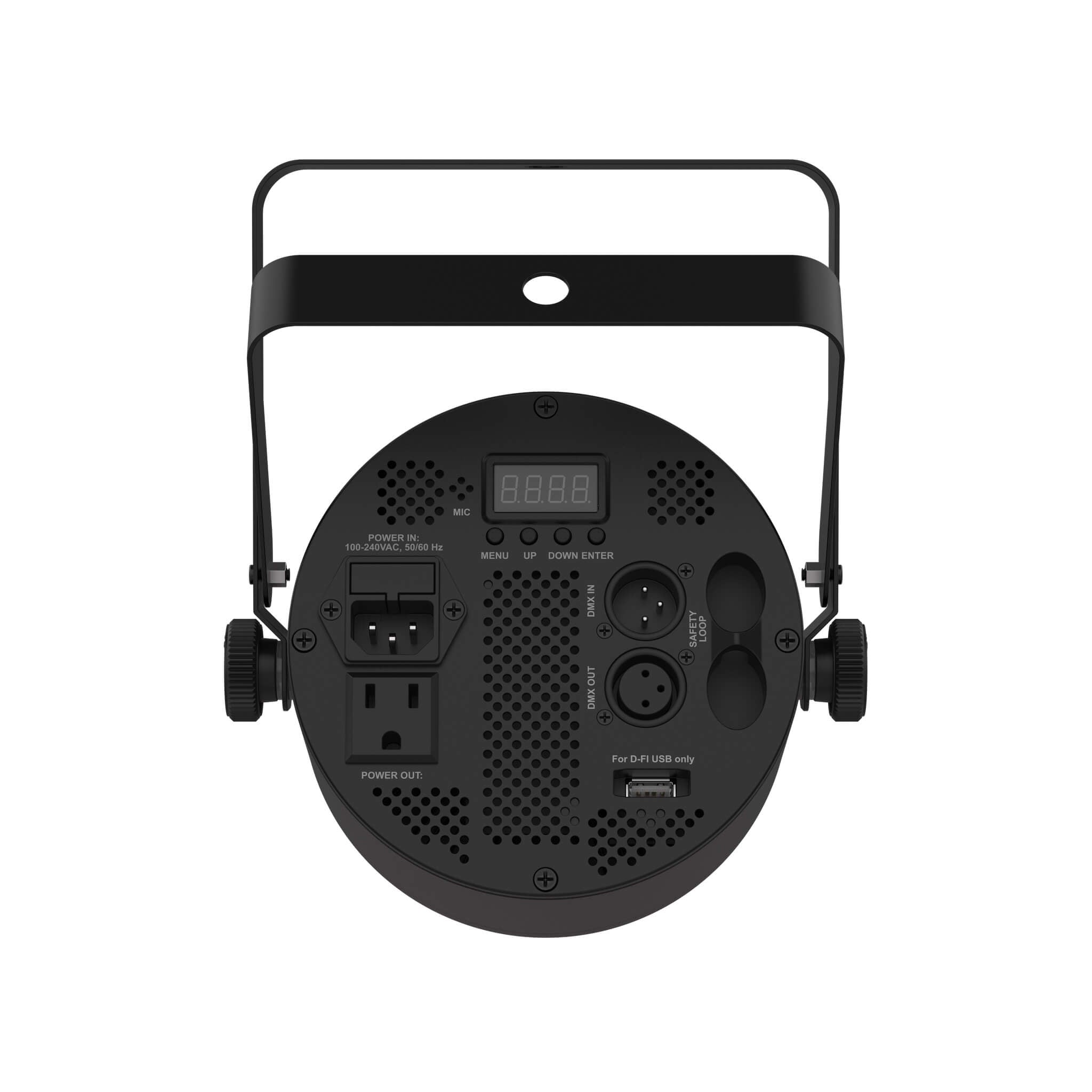 Chauvet DJ SlimPAR Q6 ILS - RGBA LED Wash Light Par, back