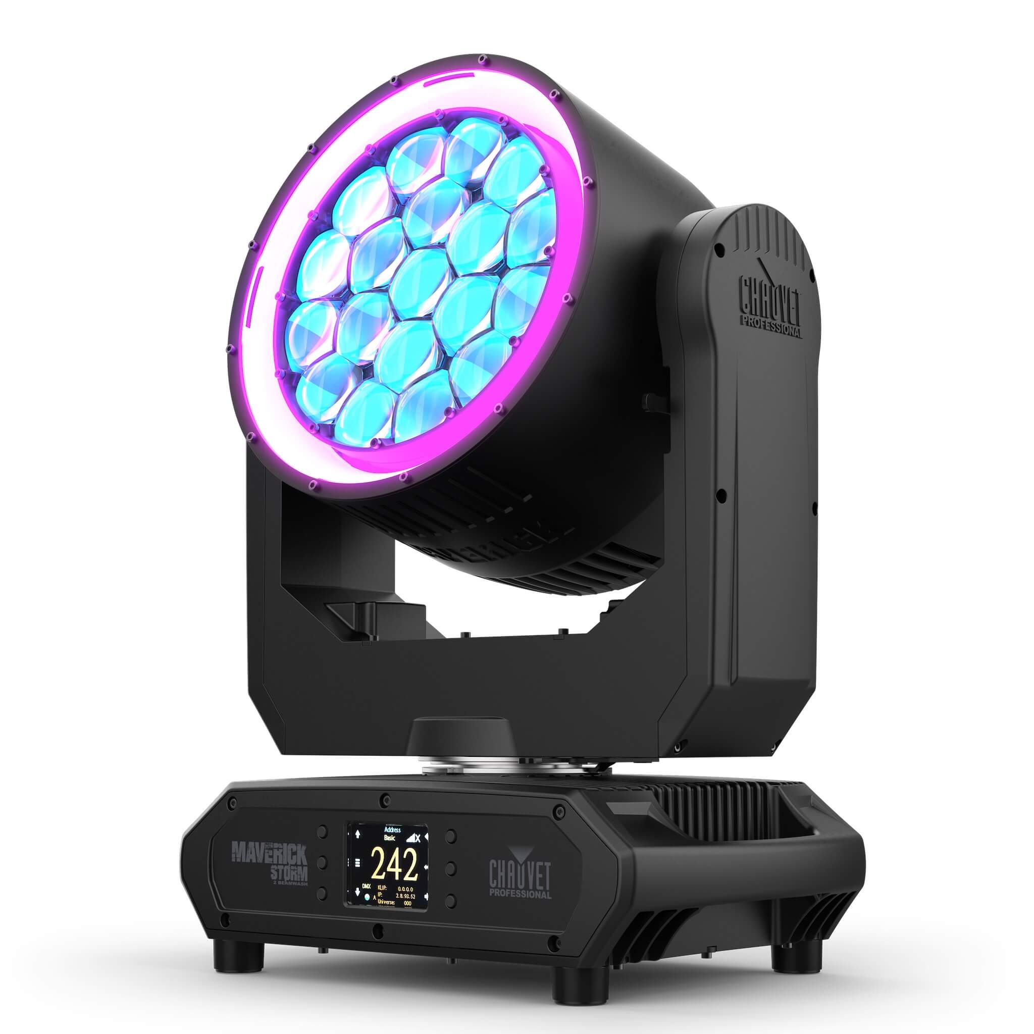 Chauvet Professional Maverick Storm 2 BeamWash - LED Moving Head Light, left