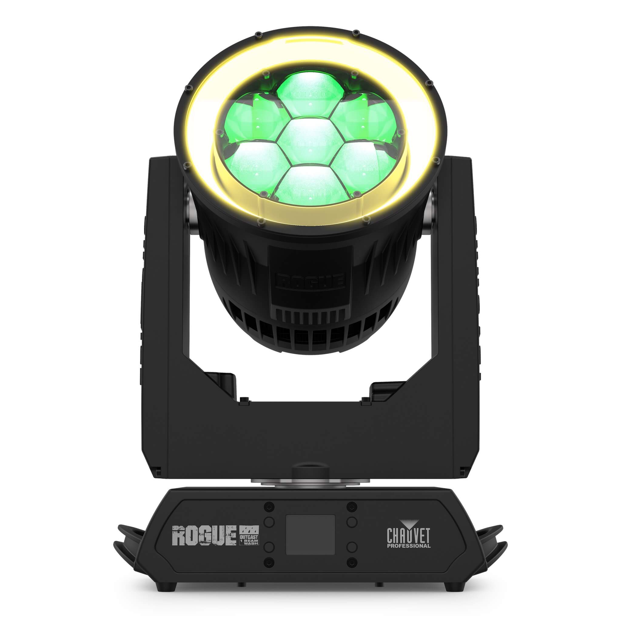 Chauvet Professional Rogue Outcast 1 BeamWash - LED Moving Head Light, front