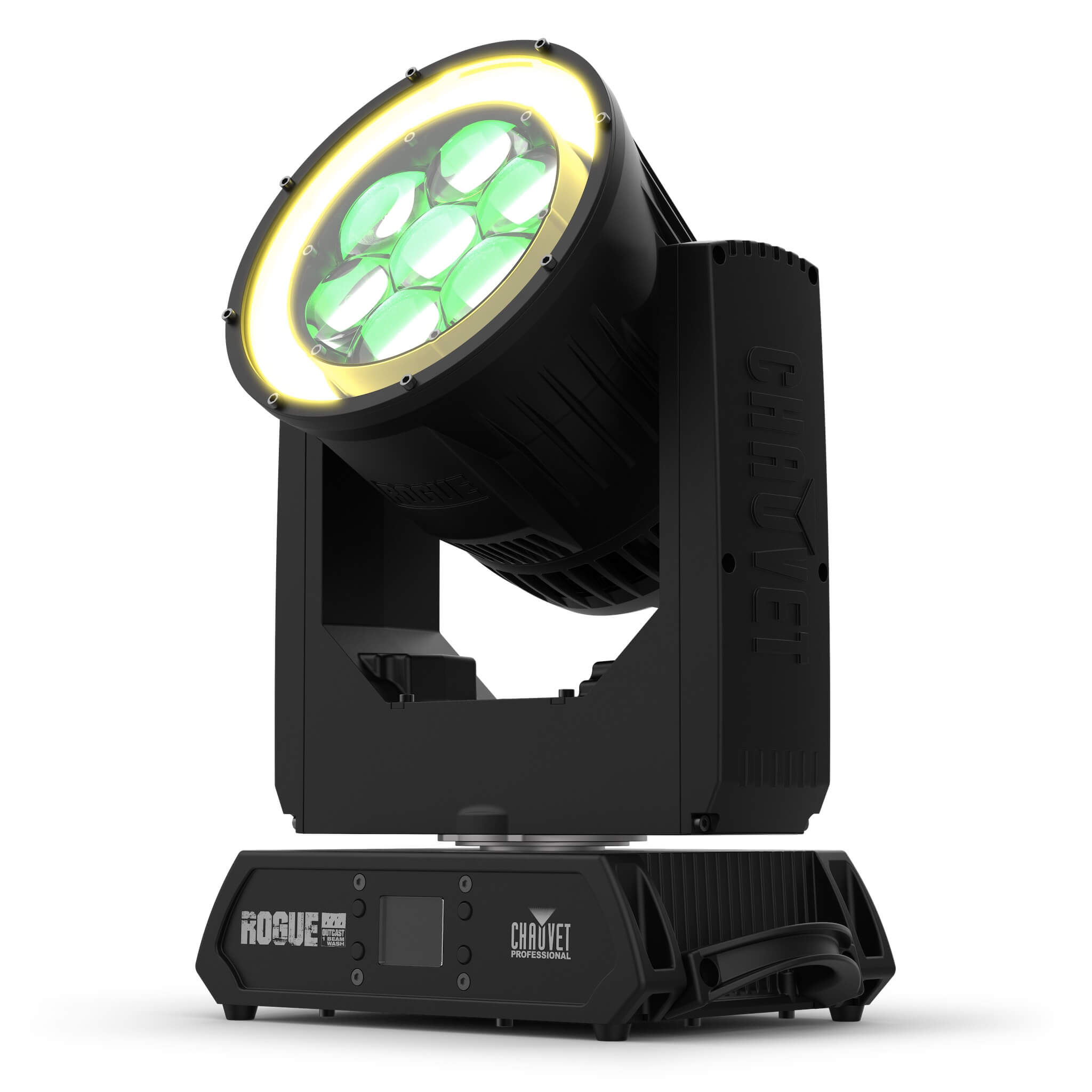 Chauvet Professional Rogue Outcast 1 BeamWash - LED Moving Head Light, left