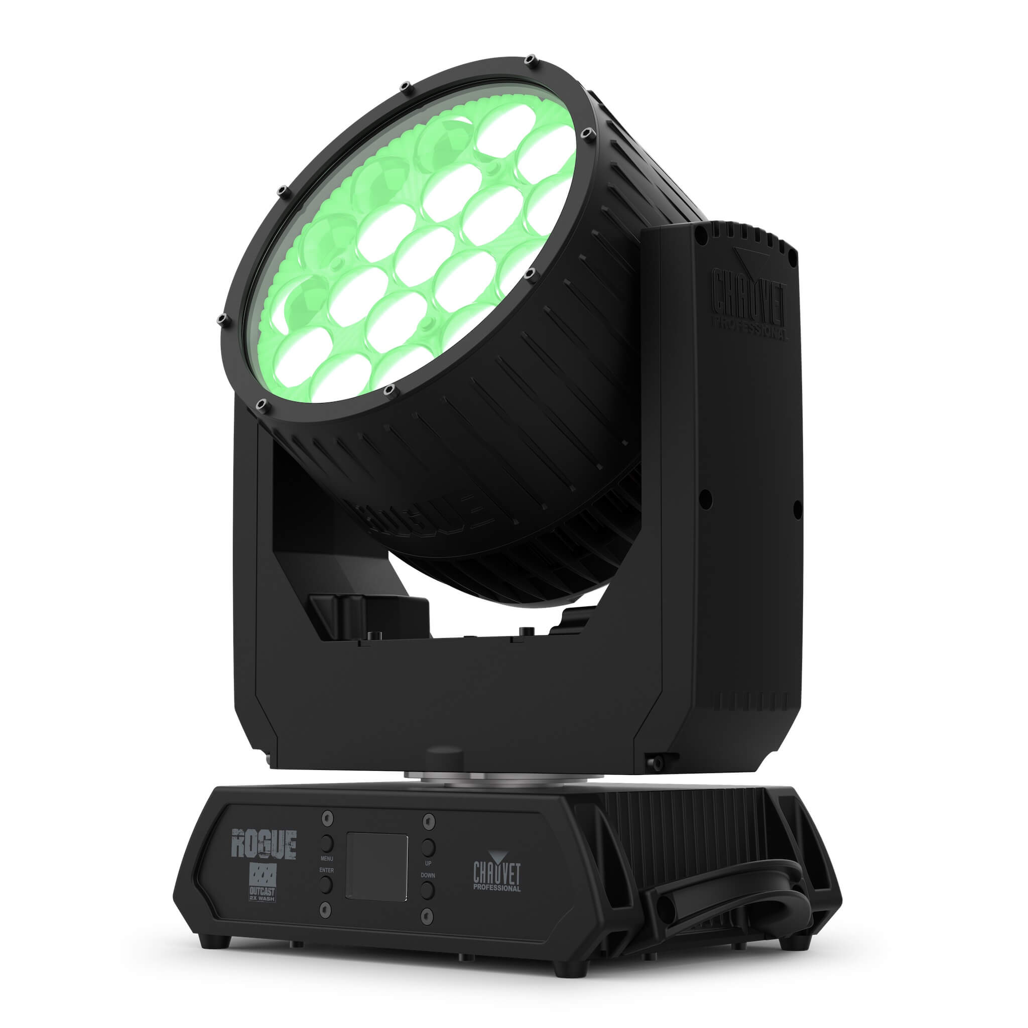 Chauvet Professional Rogue Outcast 2X Wash - LED Moving Head Light, left