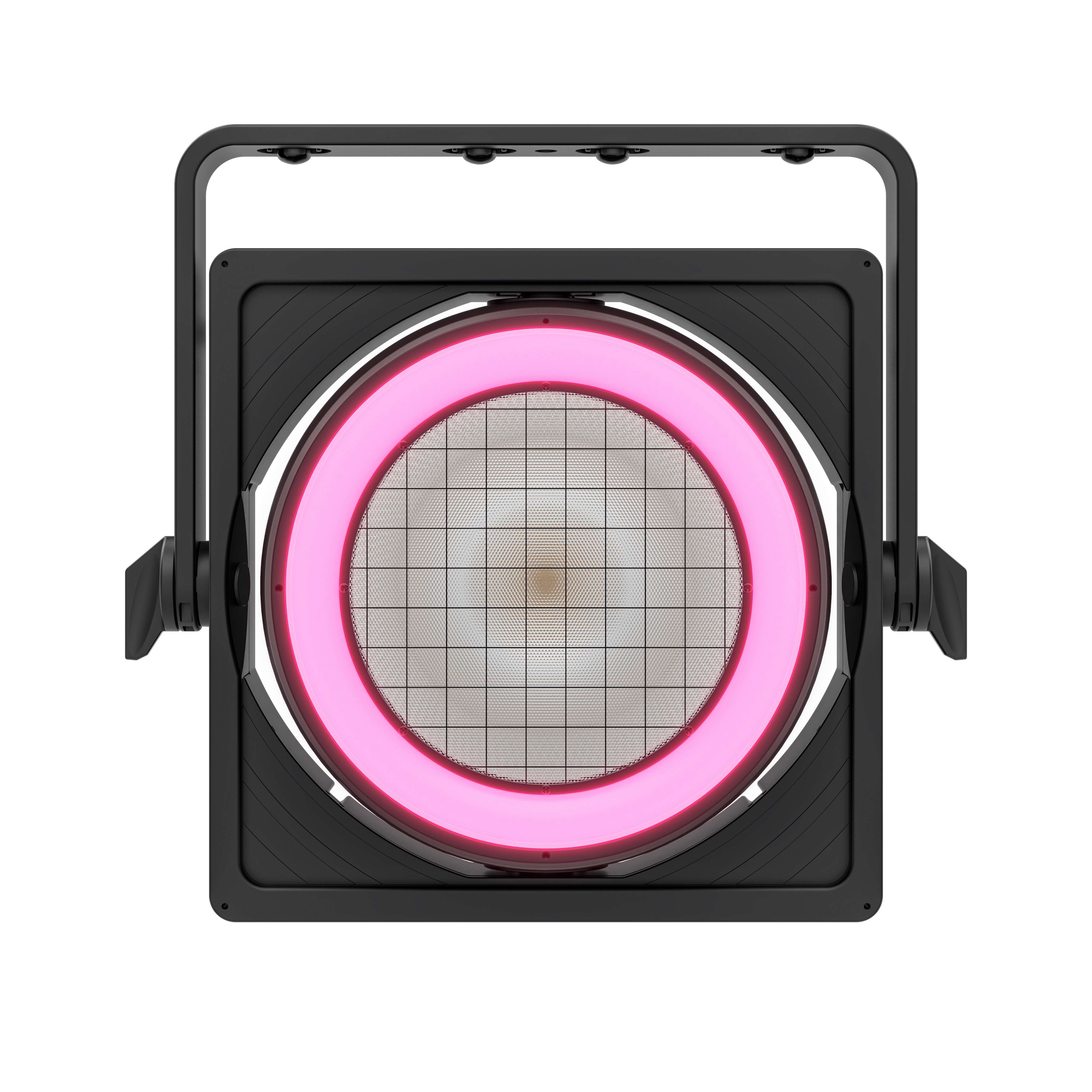 Chauvet Professional STRIKE Array Ultra - RGBA-WW LED Blinder, front center off with outer magenta FX ring