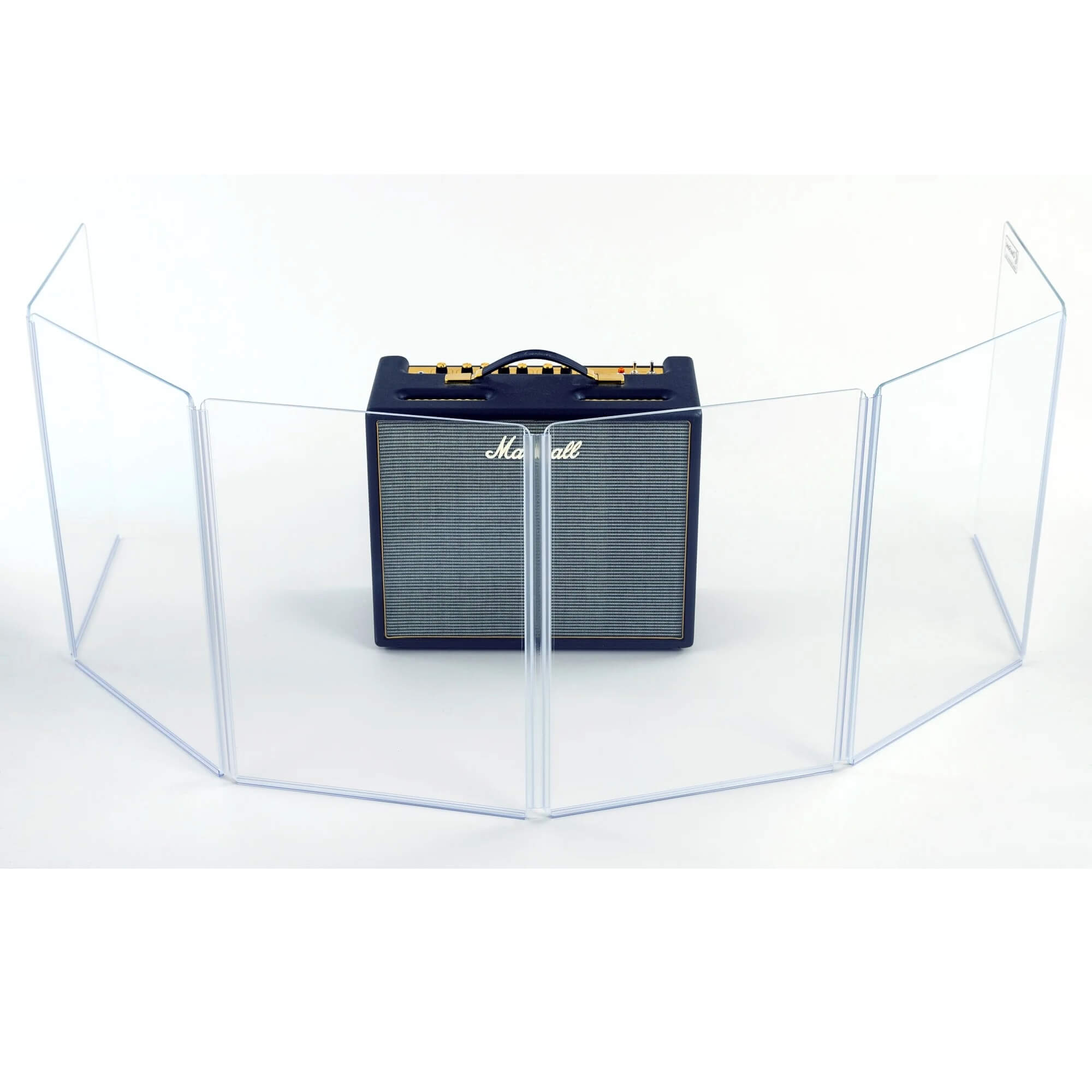 ClearSonic A1824x6 - 6-Panel Acrylic Amp Shield, front